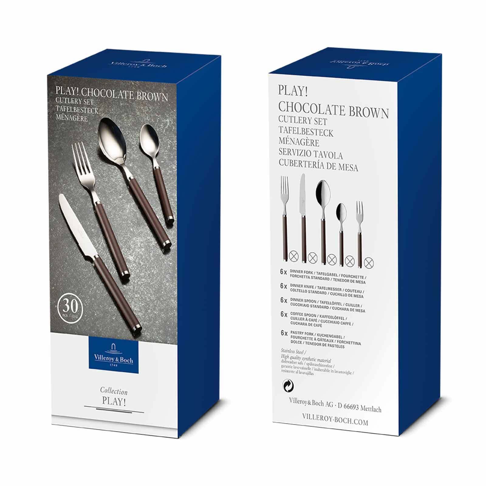 Villeroy & Boch Besteck-Set »Tafelbesteck Play! 30er Set«