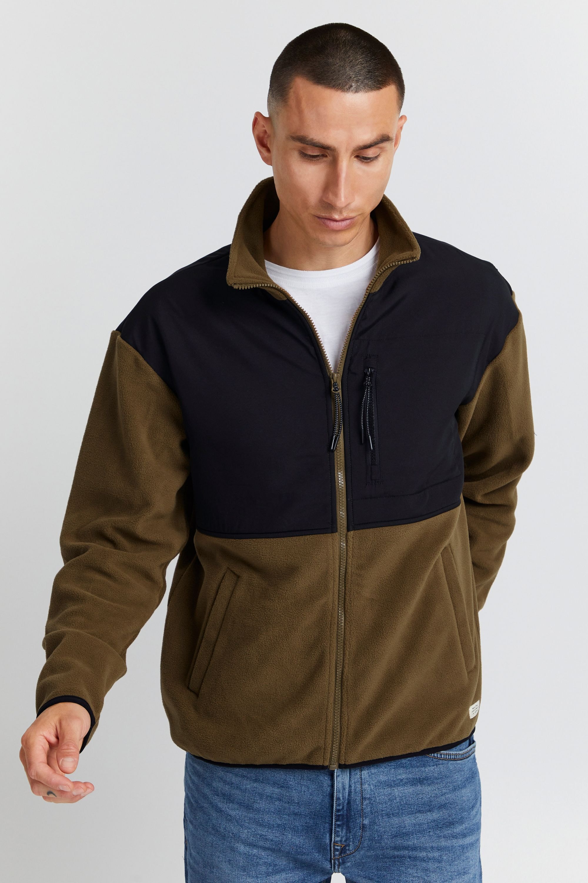 Blend Cardigan "BHSweatshirt" Stilvolle Fleecejakce günstig online kaufen