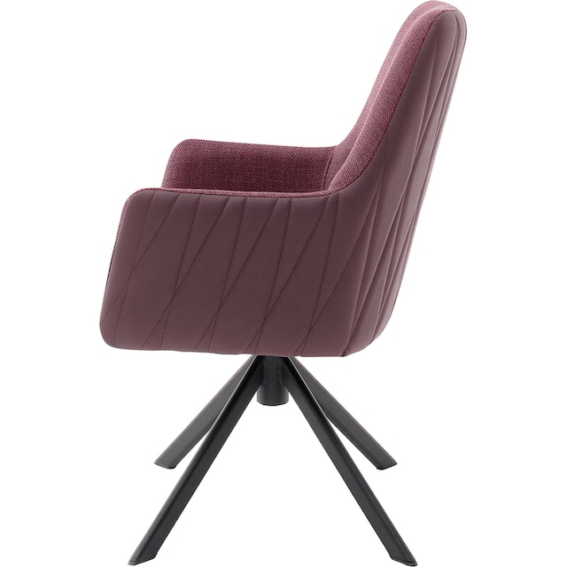 MCA furniture 4-Fußstuhl »Reynosa«, (Set), 2 St., Esszimmerstuhl  360°drehbar mit Nivellierung, Belastbar bis 120 kg bestellen | BAUR