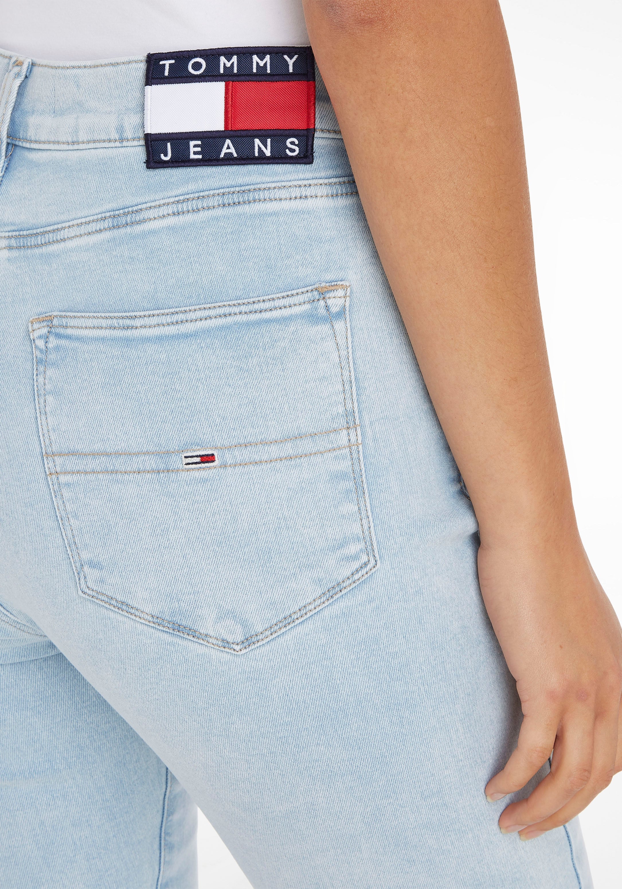 Baumwolle im Tommy elastischer Skinny-fit-Jeans, aus kaufen BAUR Jeans 5-Pocket-Style |