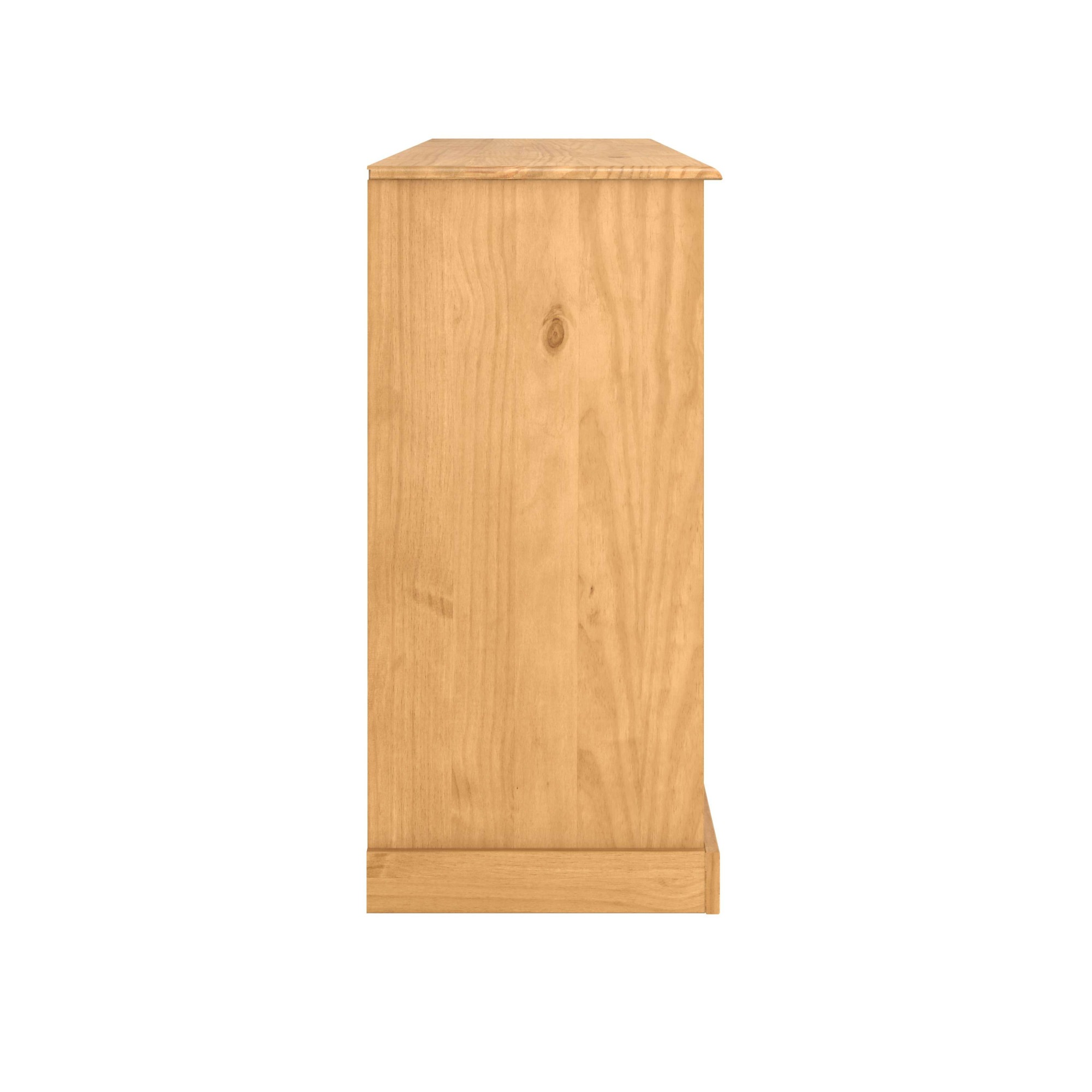 OTTO home Sideboard »Turia, mit Lamellentüren« Kommode aus massivem Kiefernholz, FSC®, 4 Schubkasten, Breite 166 cm