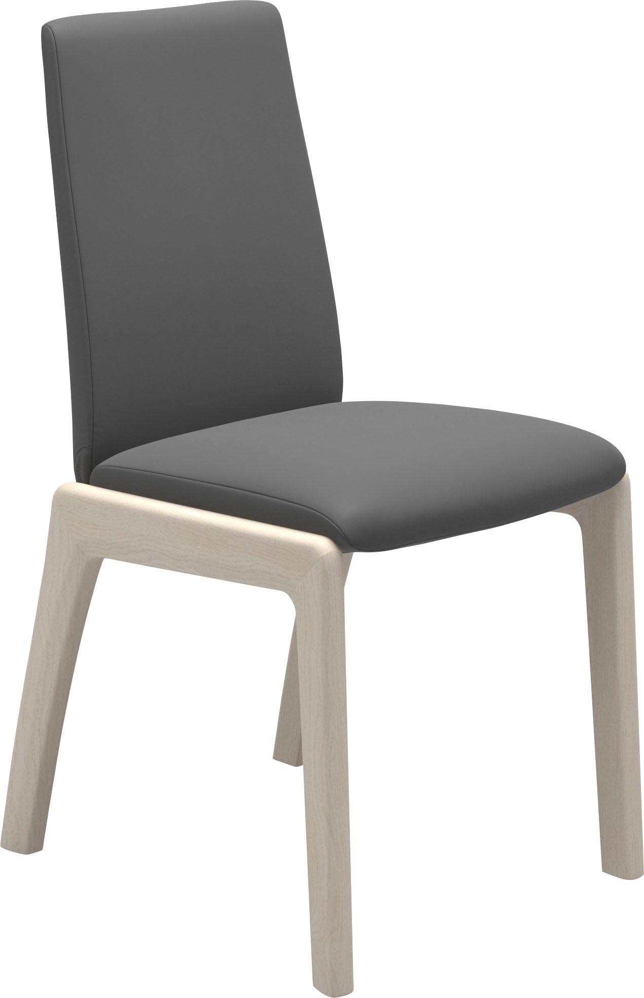 Stressless Polsterstuhl "Laurel" () Low Back, Größe M, mit abgerundeten Beinen in Eiche gekalkt