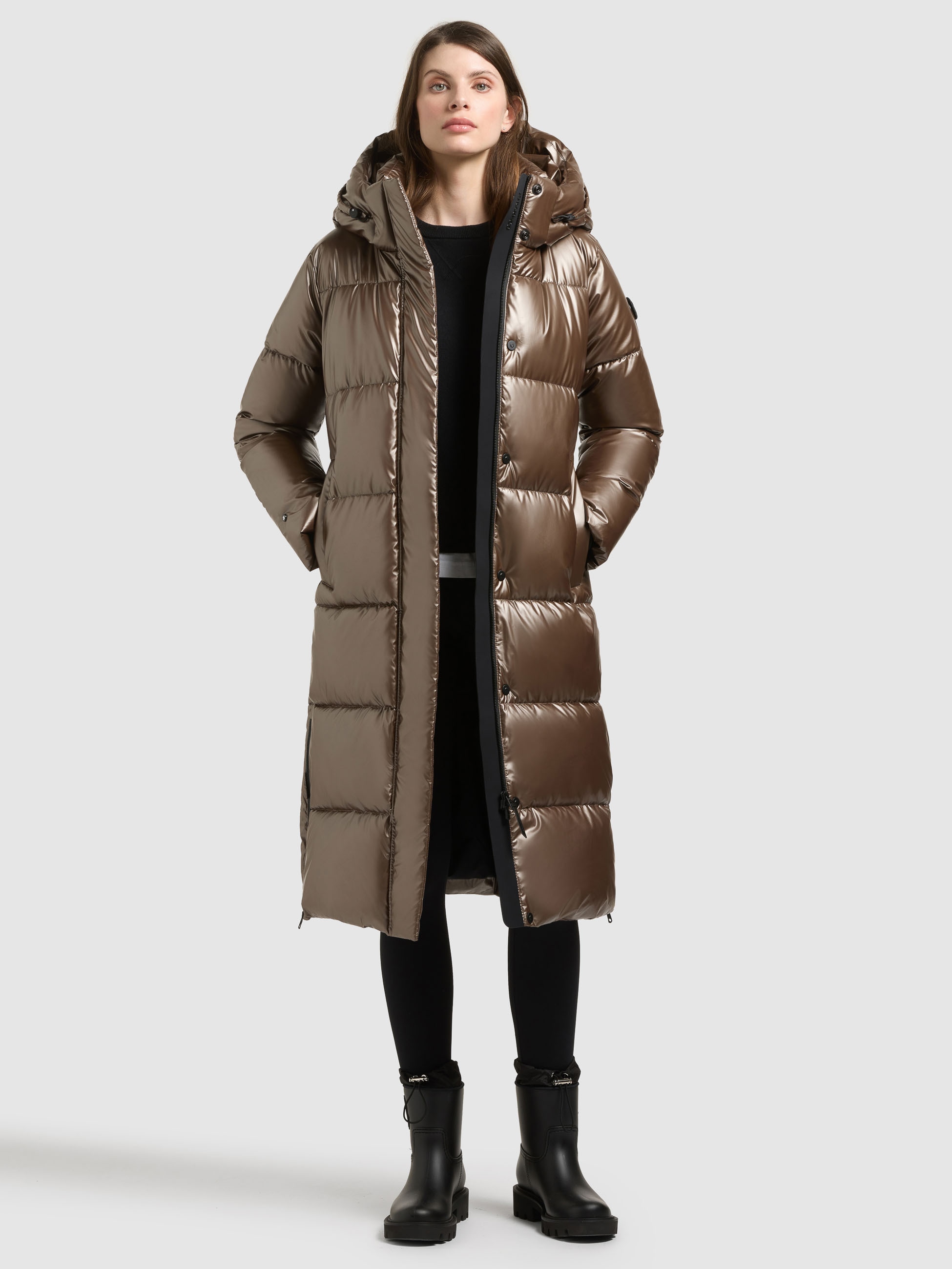 khujo Strickmantel »RACHEL3 SHINY«