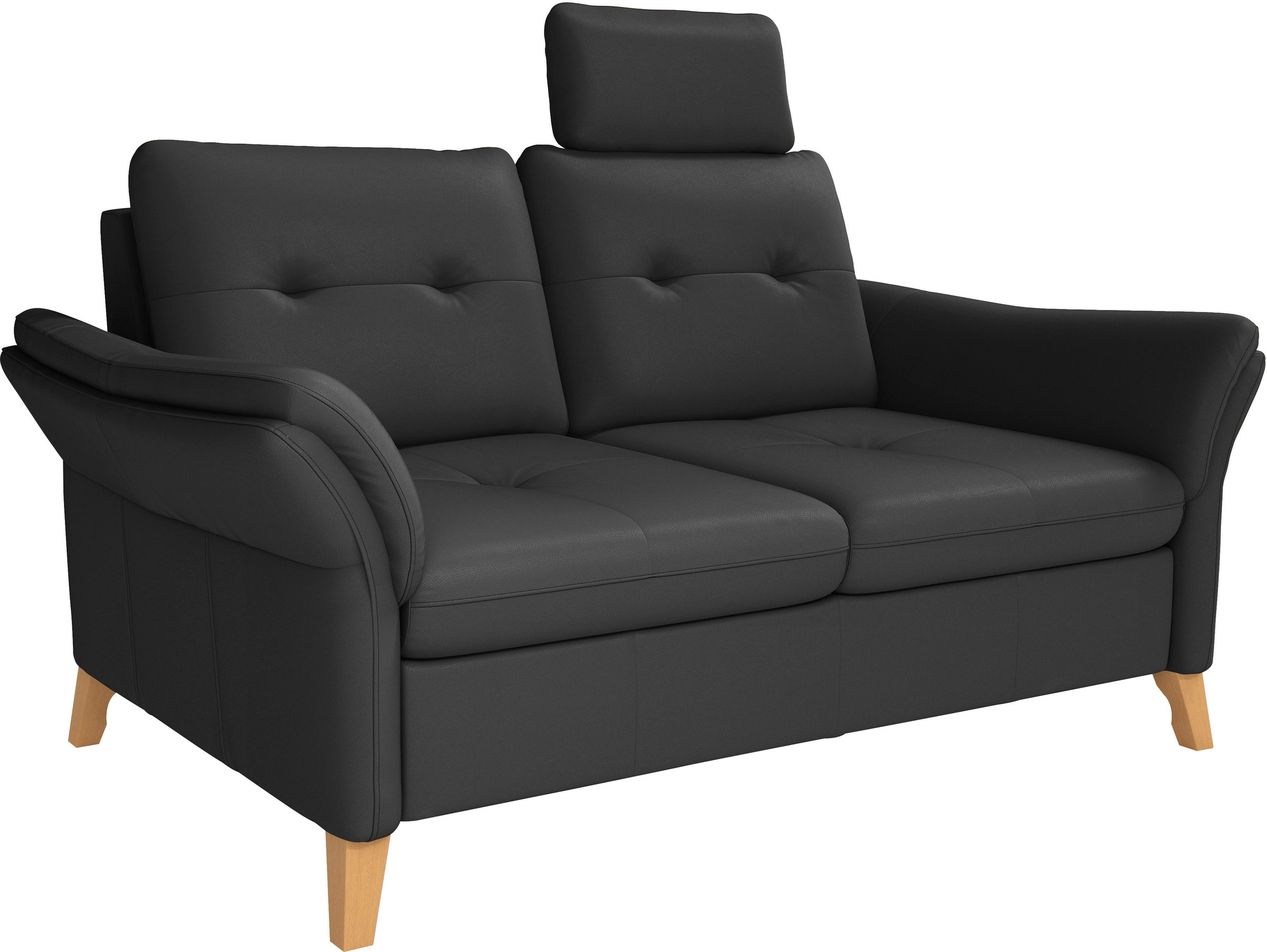sit&more 2-Sitzer »Göteborg«, inklusive Sitztiefenverstellung und Federkern