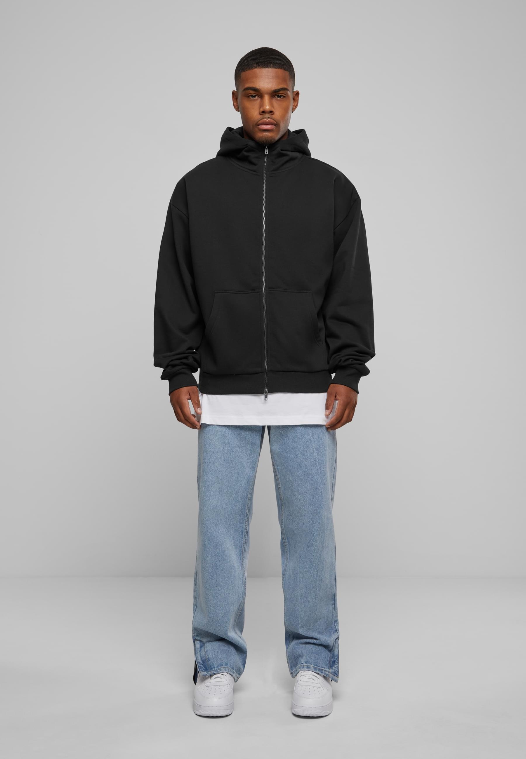 URBAN CLASSICS Sweatjacke »Urban Classics Herren High Neck Zip Hoody«