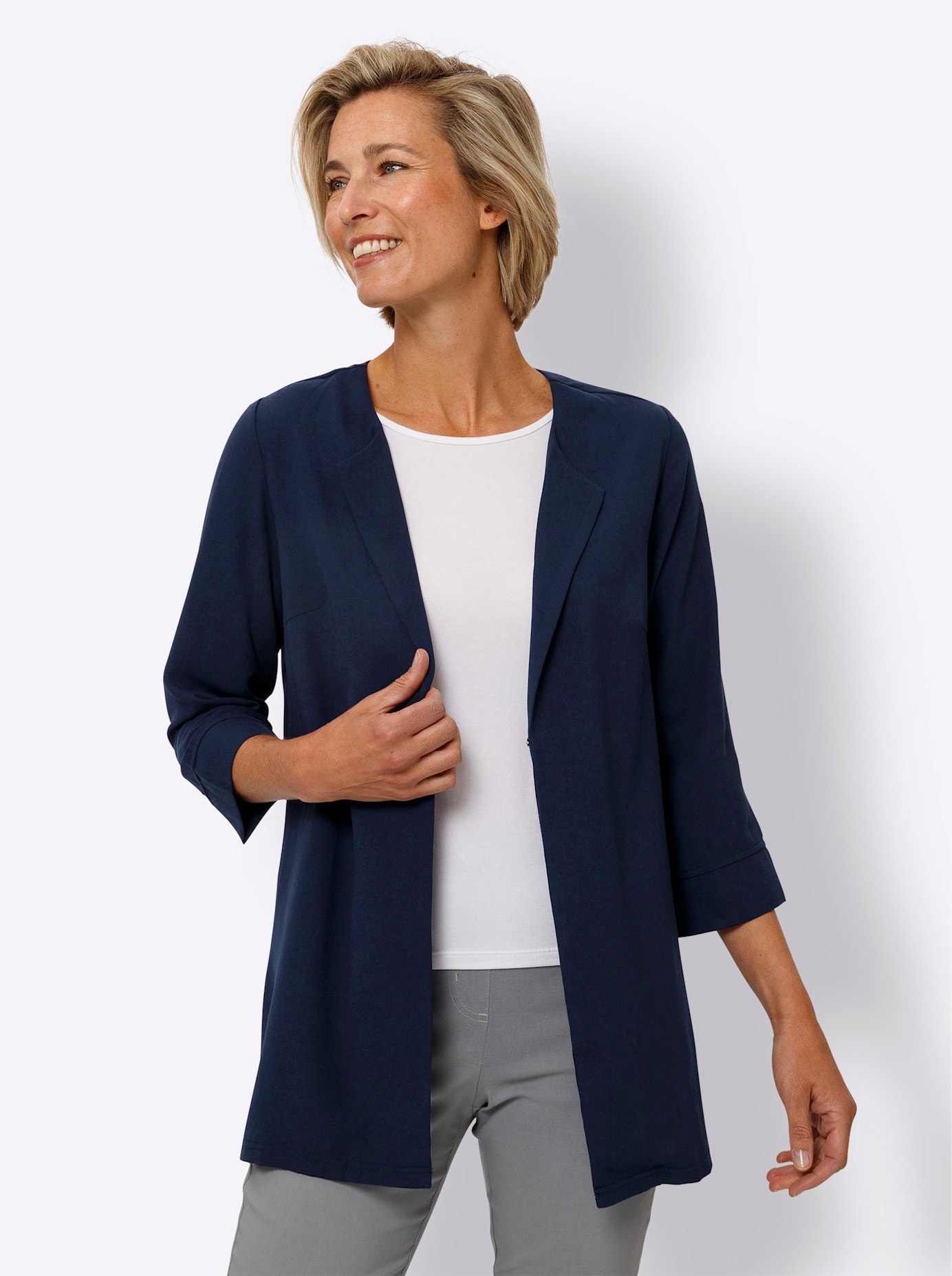 Classic Basics Shirtjacke »Shirtjacke«, (1 tlg.)