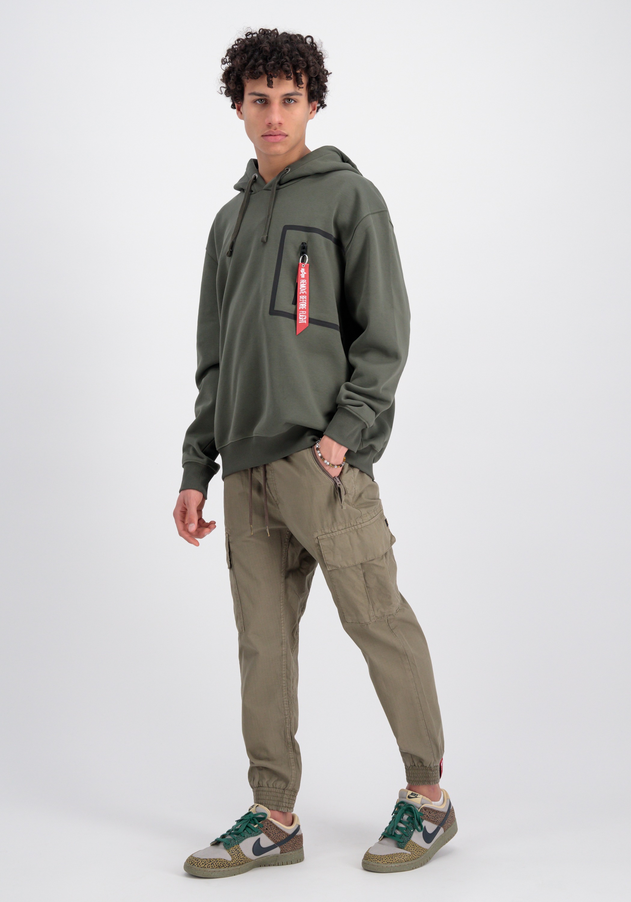 Alpha Industries Hoodie »Taped Pocket Hoodie«