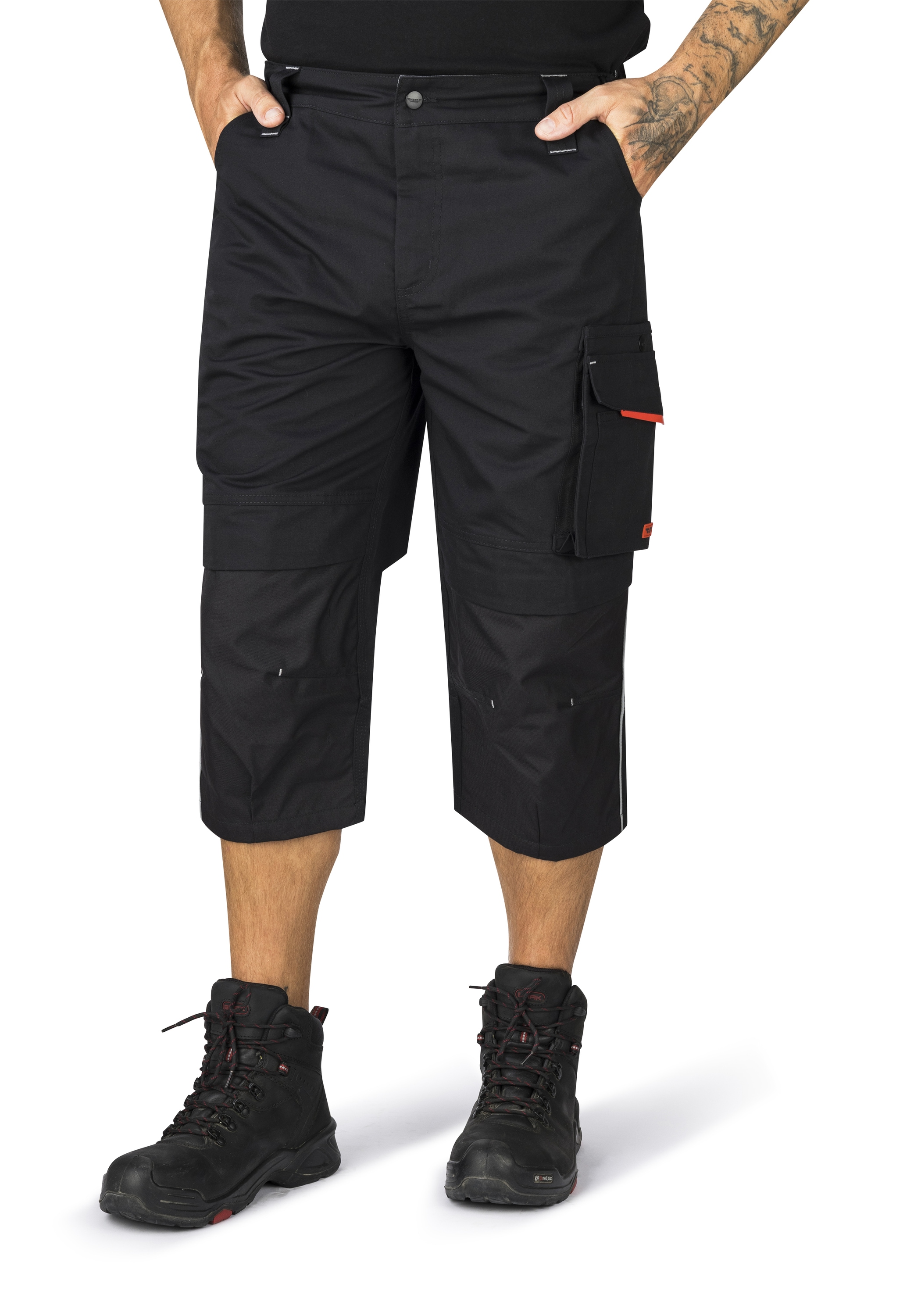 HERO by John Medoox "TACOMA Pro Workwear 3/4-Hose" Arbeits-3/4-Hose in Funktionsqualität für Herren