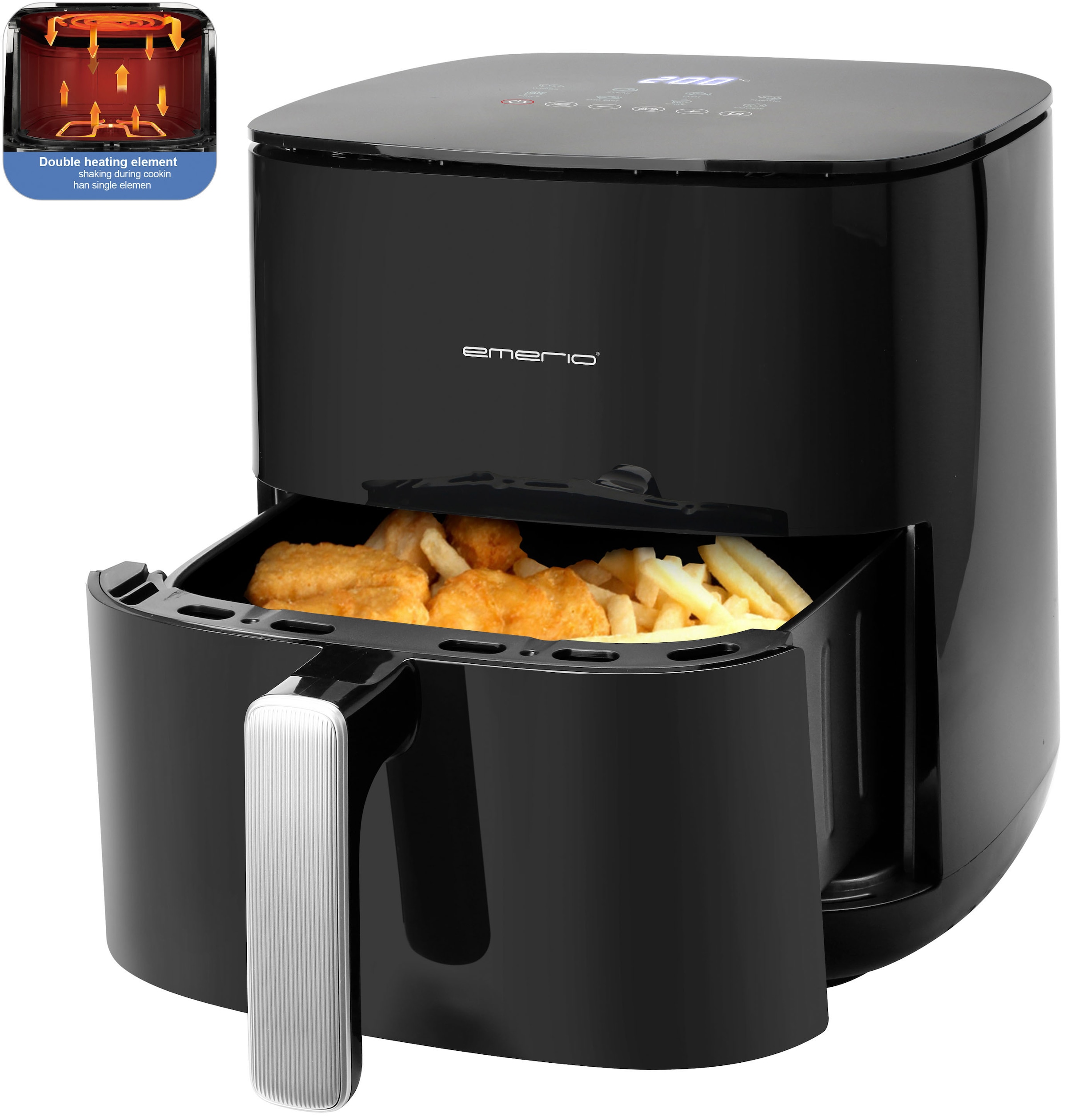Emerio Heißluftfritteuse »AF-131797.1«, 2000 W