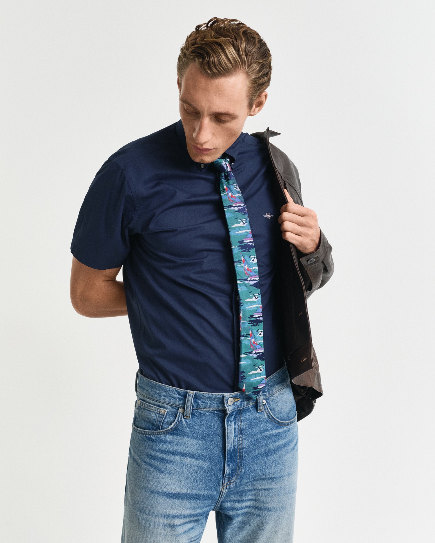 Gant "Regular Fit Popeline Hemd leicht strapazierfähig pflegeleicht" mit ei günstig online kaufen