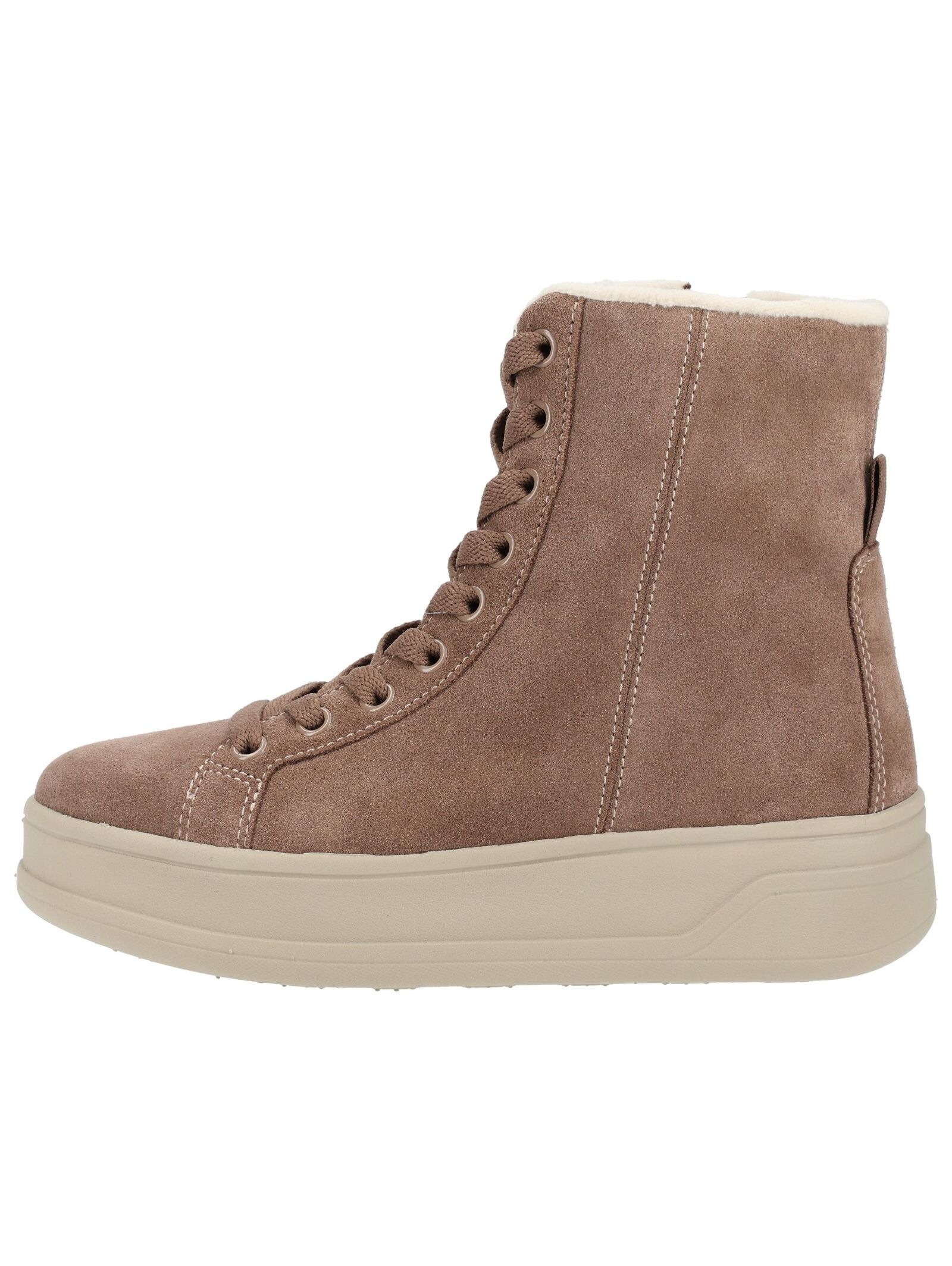Geox Schnürstiefelette »Geox Stiefelette Veloursleder«
