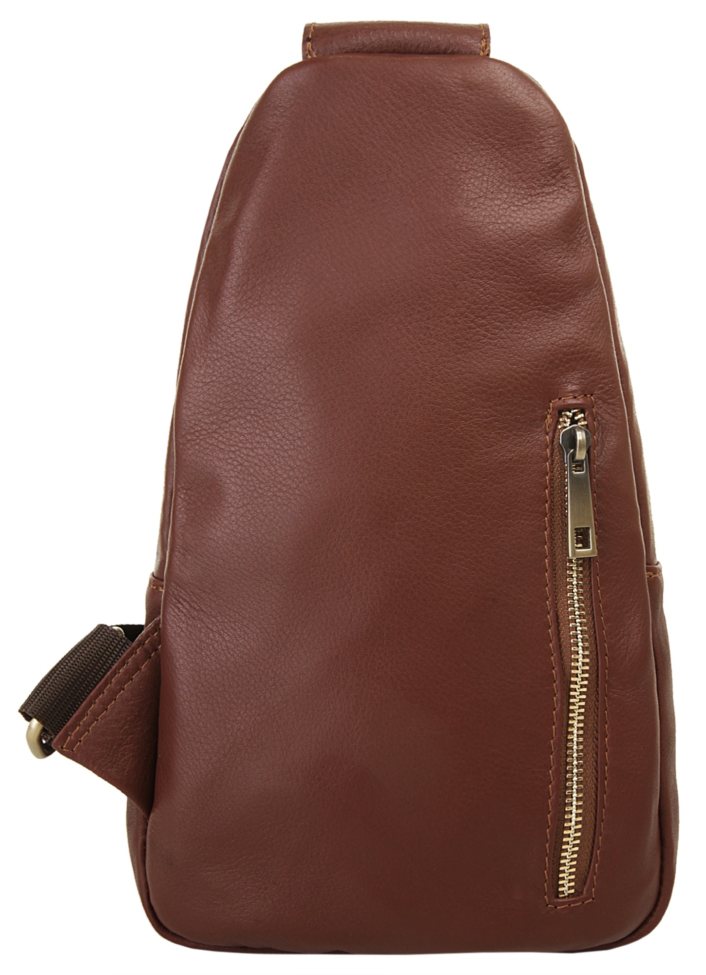Piké Umhängetasche, echt Leder, Made in Italy