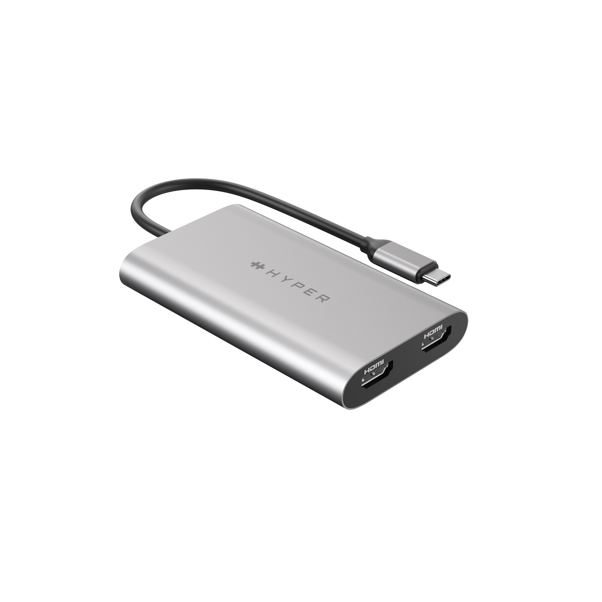 Targus HDMI-Adapter »HyperDrive Dual 4K HDMI Adapter für M1/M2/M3 MacBook«, USB-C zu 2x HDMI