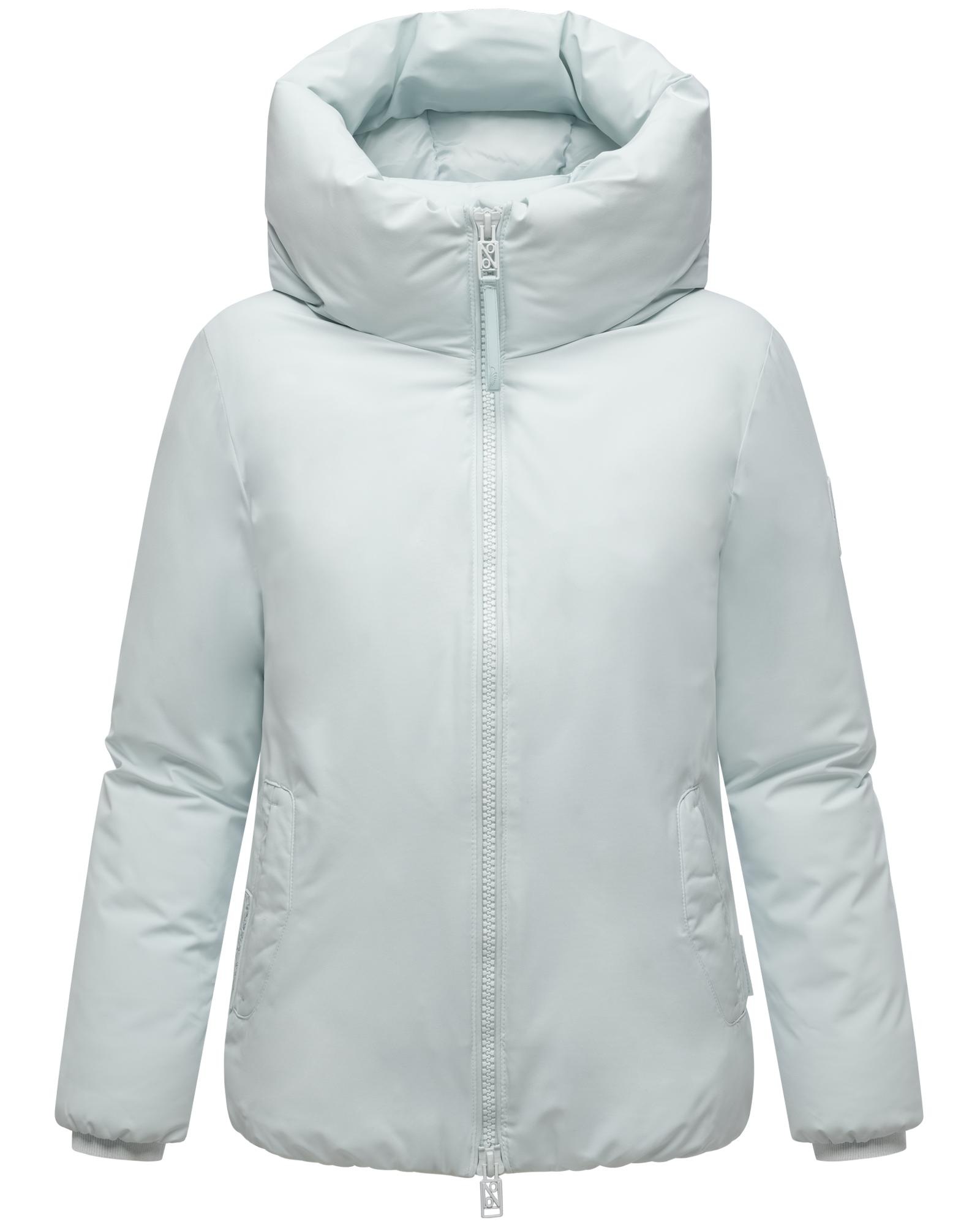 Navahoo Winterjacke »Blütenlicht 14«, mit Kapuze, Warme Damenjacke mit hohem Kragen