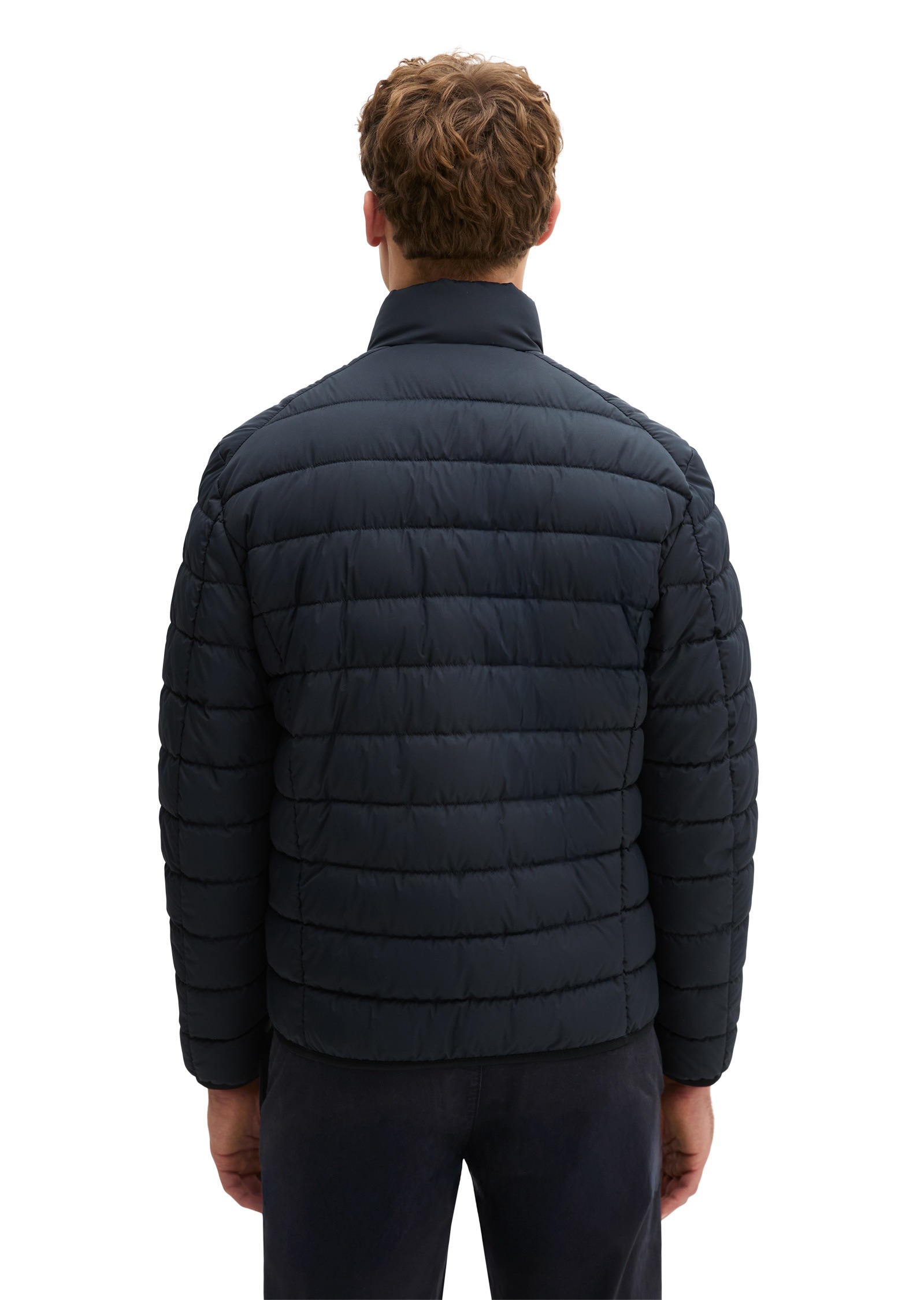 Marc O'Polo Outdoorjacke »aus recycelter Qualität« ohne Kapuze