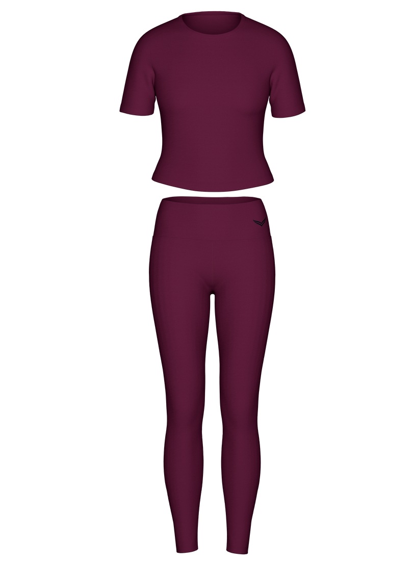 Trigema Sweater "TRIGEMA Sport Set aus Cropped T-Shirt und Leggings" günstig online kaufen