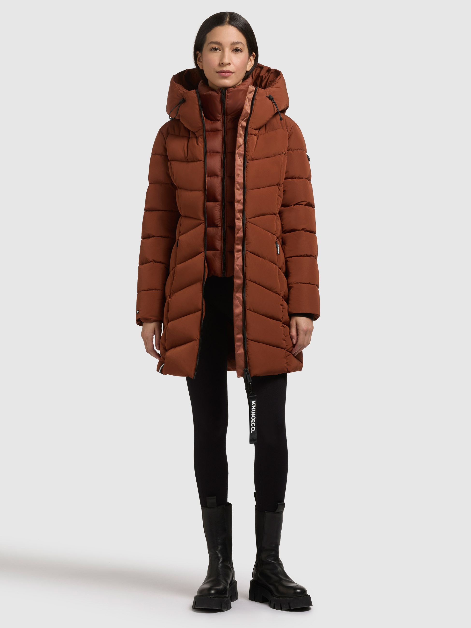 Thumbnail - khujo Steppmantel "DIER 2IN1 (EINSATZ HERAUSNEHMBAR)"