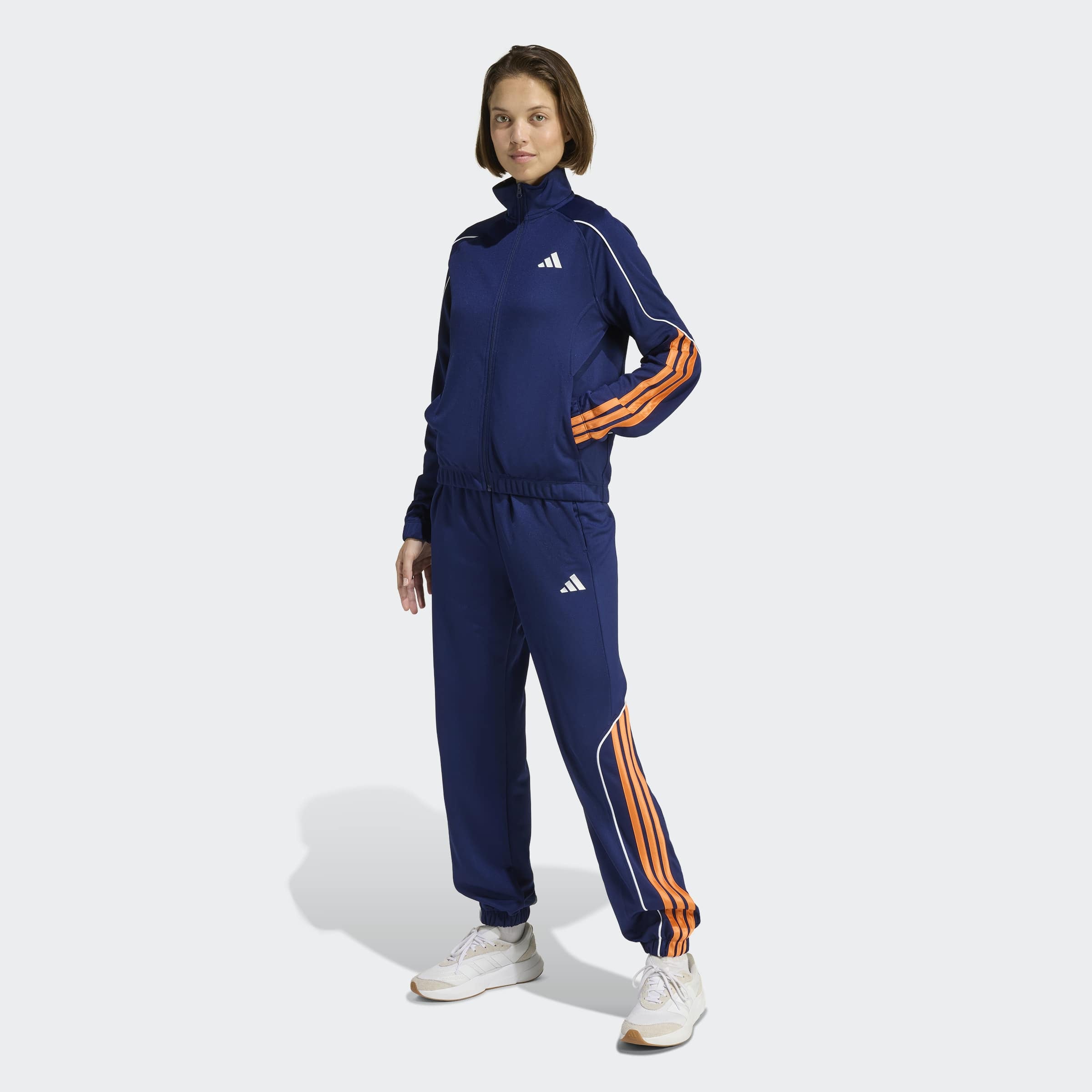 adidas Sportswear Trainingsanzug "STADIUM 3-STREIFEN" 2 tlg. für Erwachsene, zweiteiliges Set, aus Polyester