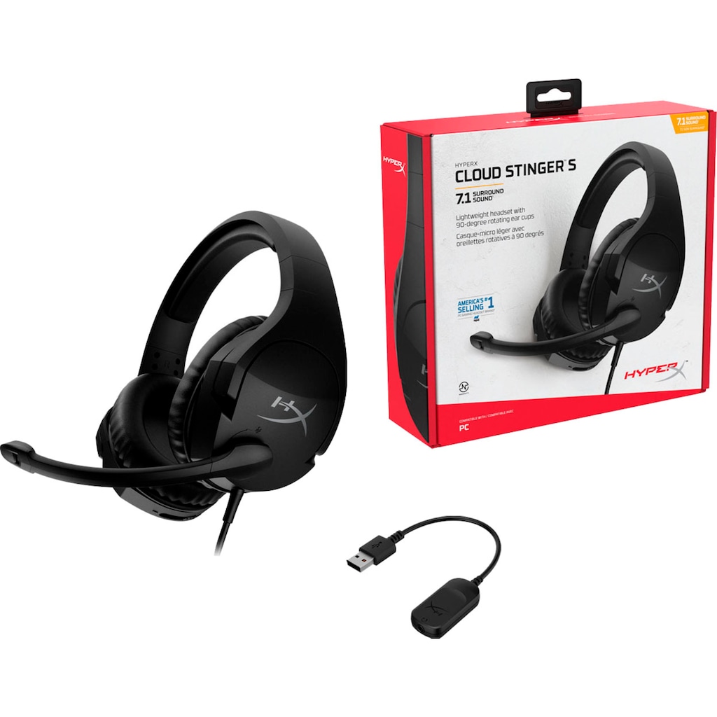 HyperX Gaming-Headset »HyperX Cloud Stinger™ S«, Rauschunterdrückung