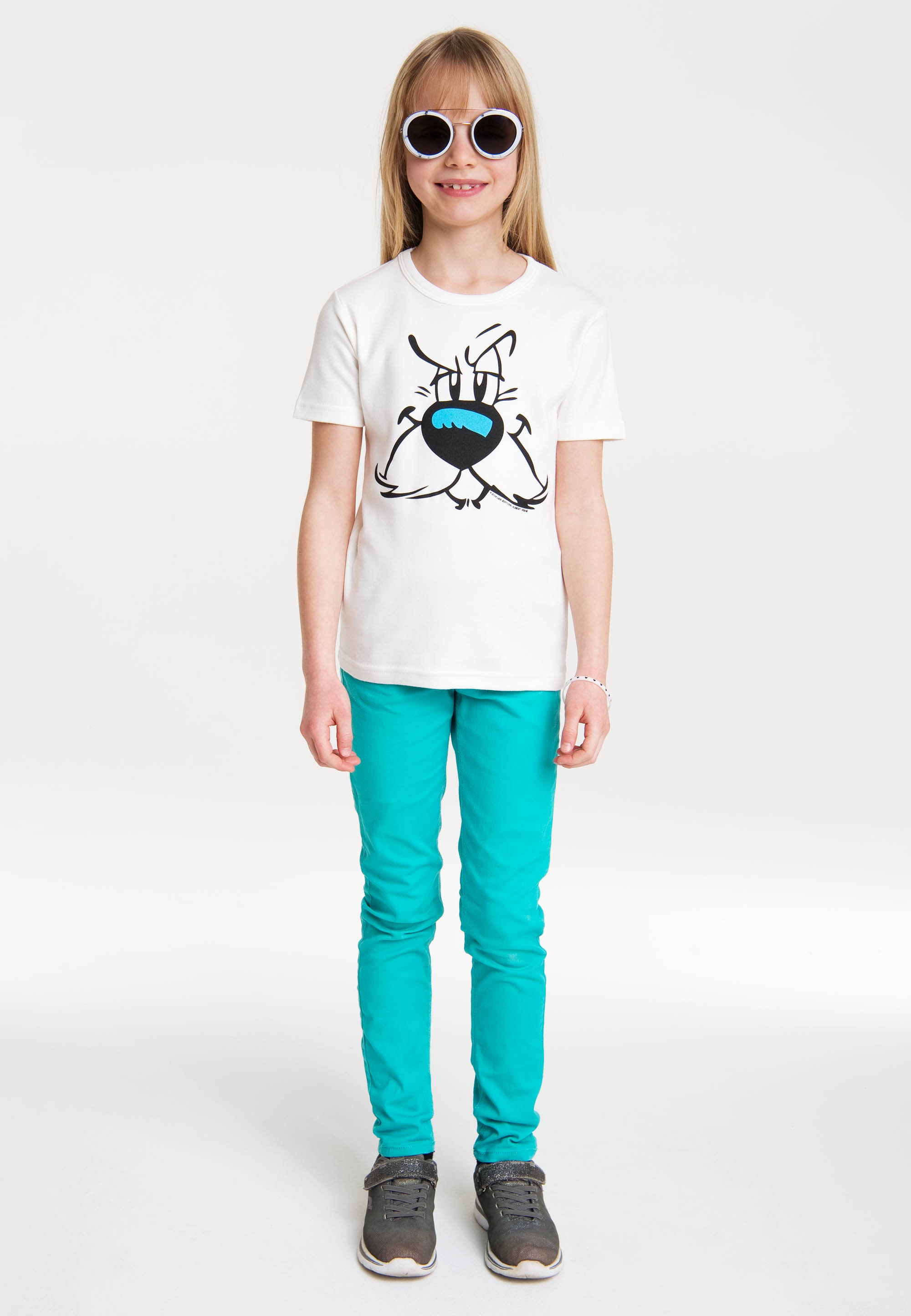 Thumbnail - LOGOSHIRT T-Shirt "Idefix - Faces - Asterix" mit tollem Frontdruck
