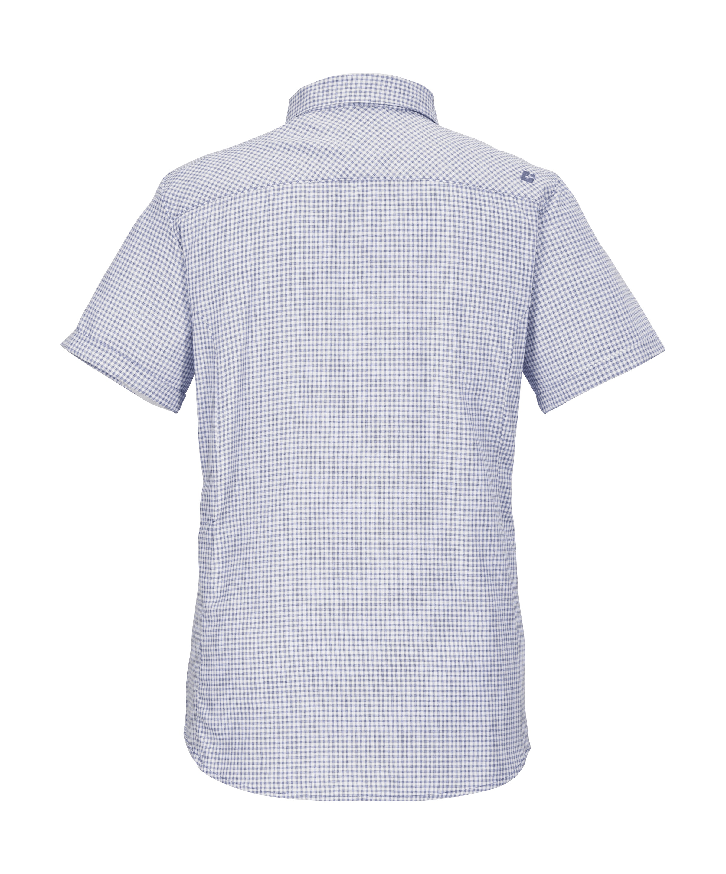 Killtec Funktionshemd »KOS 43 WMN WVN SHRT«, Karierte, wasserabweisende, atmungsaktive, PFAS-freie Bluse