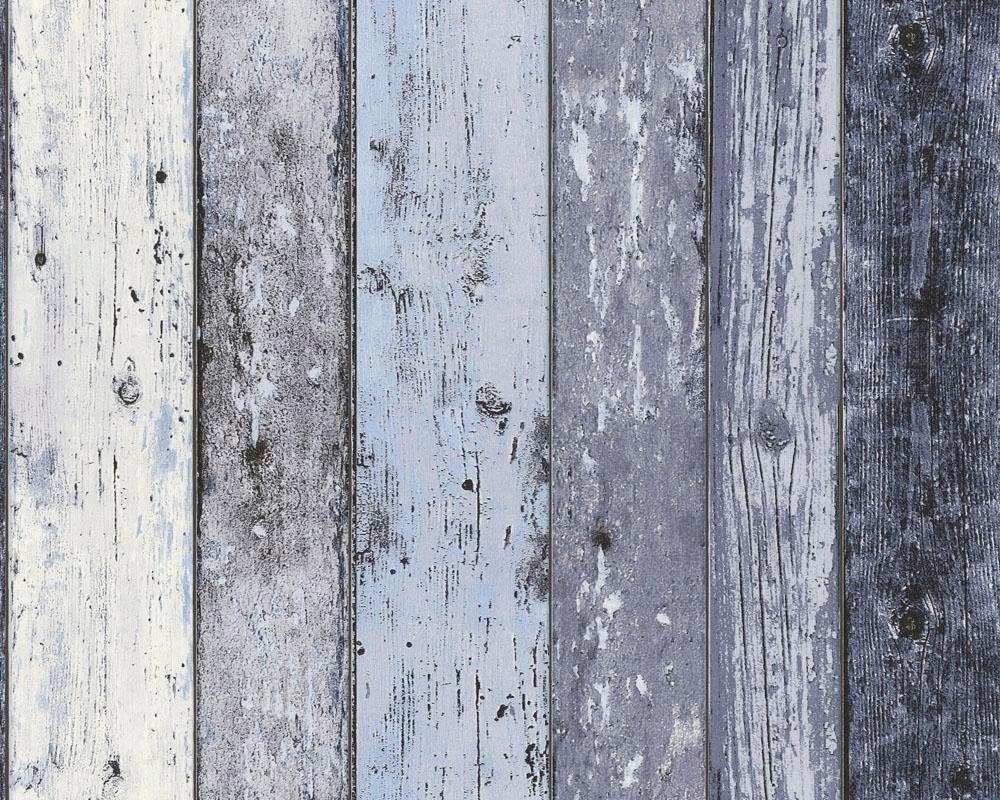 living walls 1100000002199 "Best of Wood`n Stone 2nd Edition" Holz gestreift realistisch leicht strukturiert Streifen Tapete Holzoptik Tapeten Wohnzimmer Schlafzimmer Küche Flur