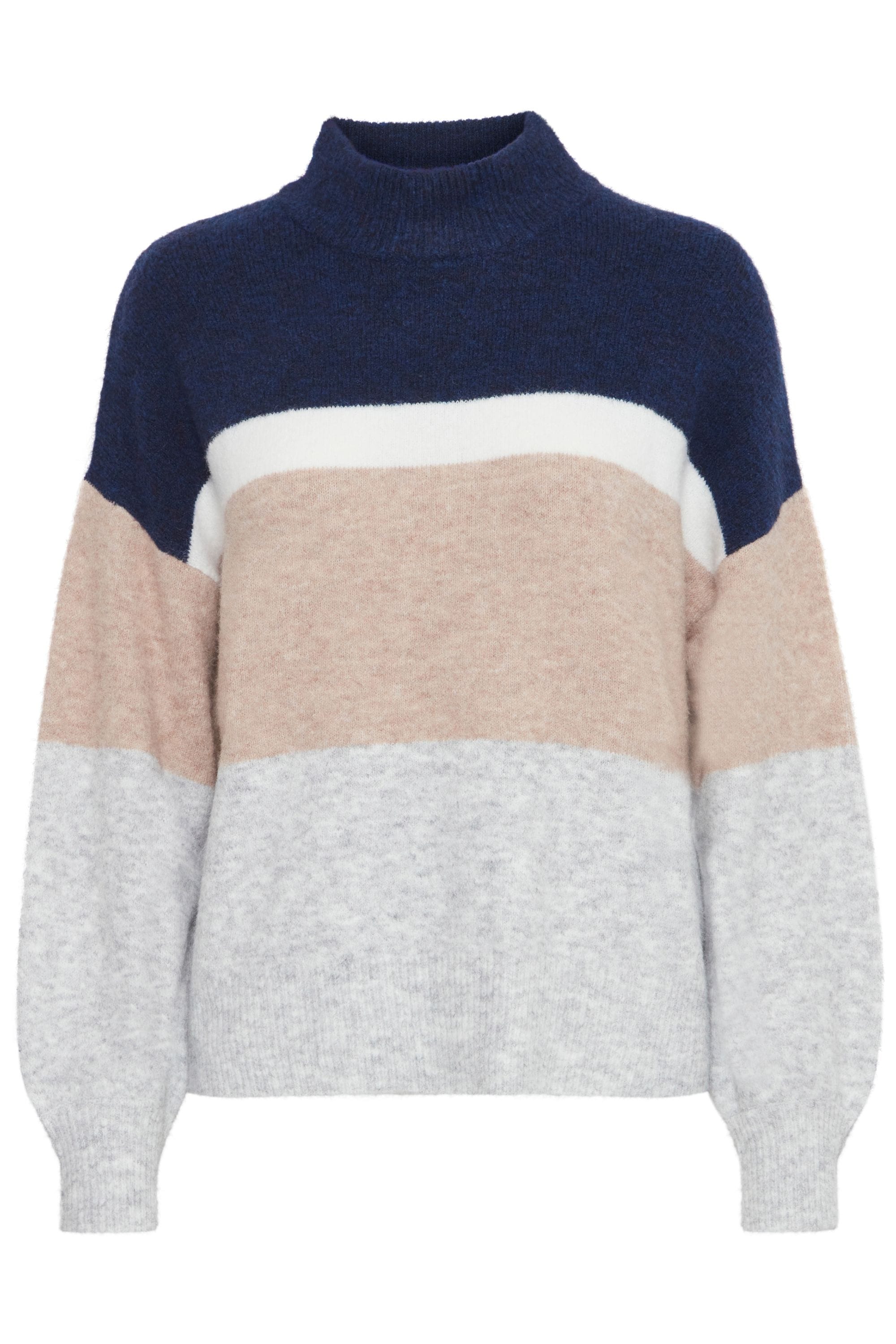 b.young Rollkragenpullover "Rollkragenpullover BYOMEA STRIPED JUMPER 2 -" günstig online kaufen