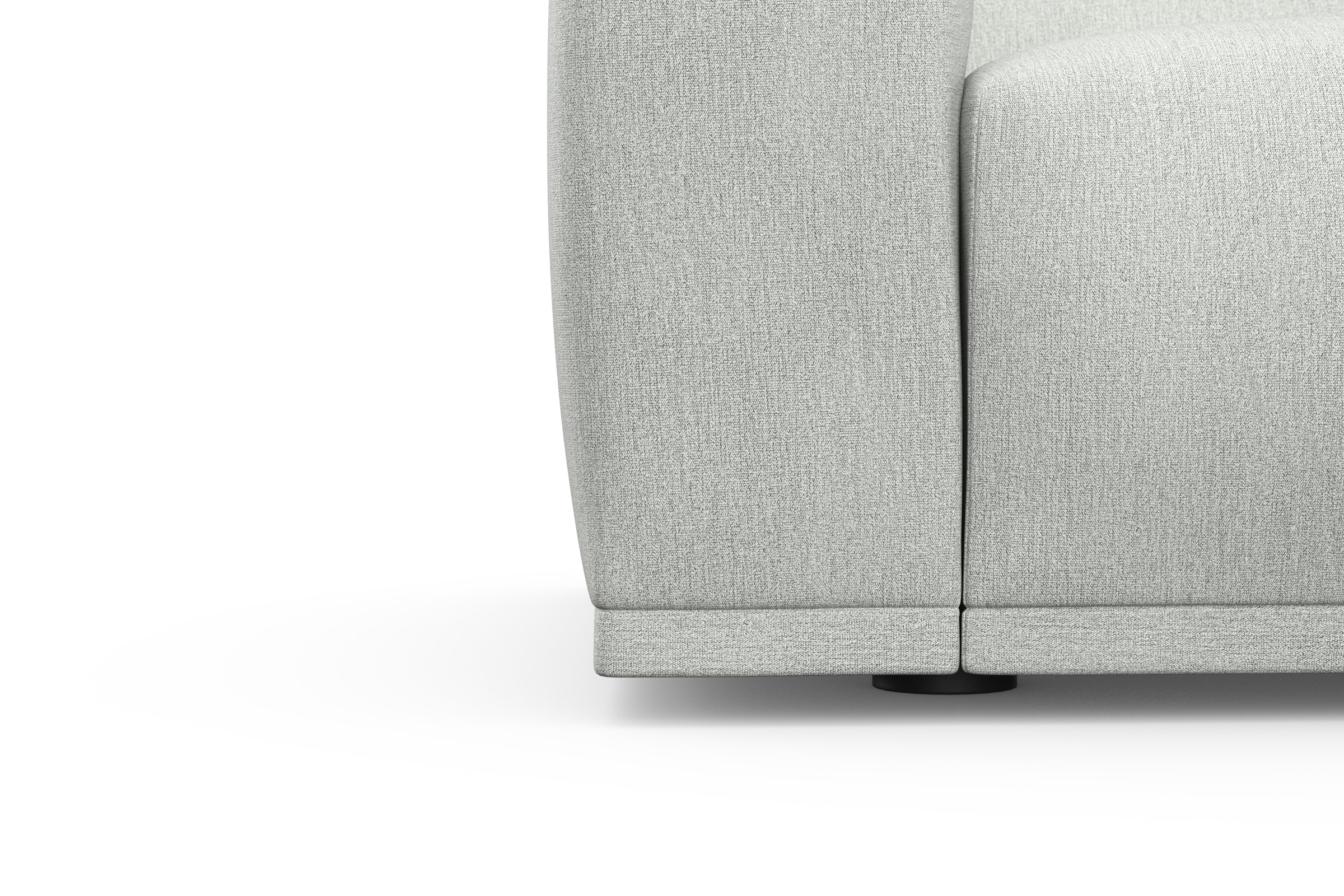 TRENDMANUFAKTUR Ecksofa »Braga, mit hochwertigem Kaltschaum, L-Form, in Cord erhältlich«, (2 St.), modernes Sofa, Couch mit hohem Sitzkomfort, 255/72/160 cm (B/H/T)