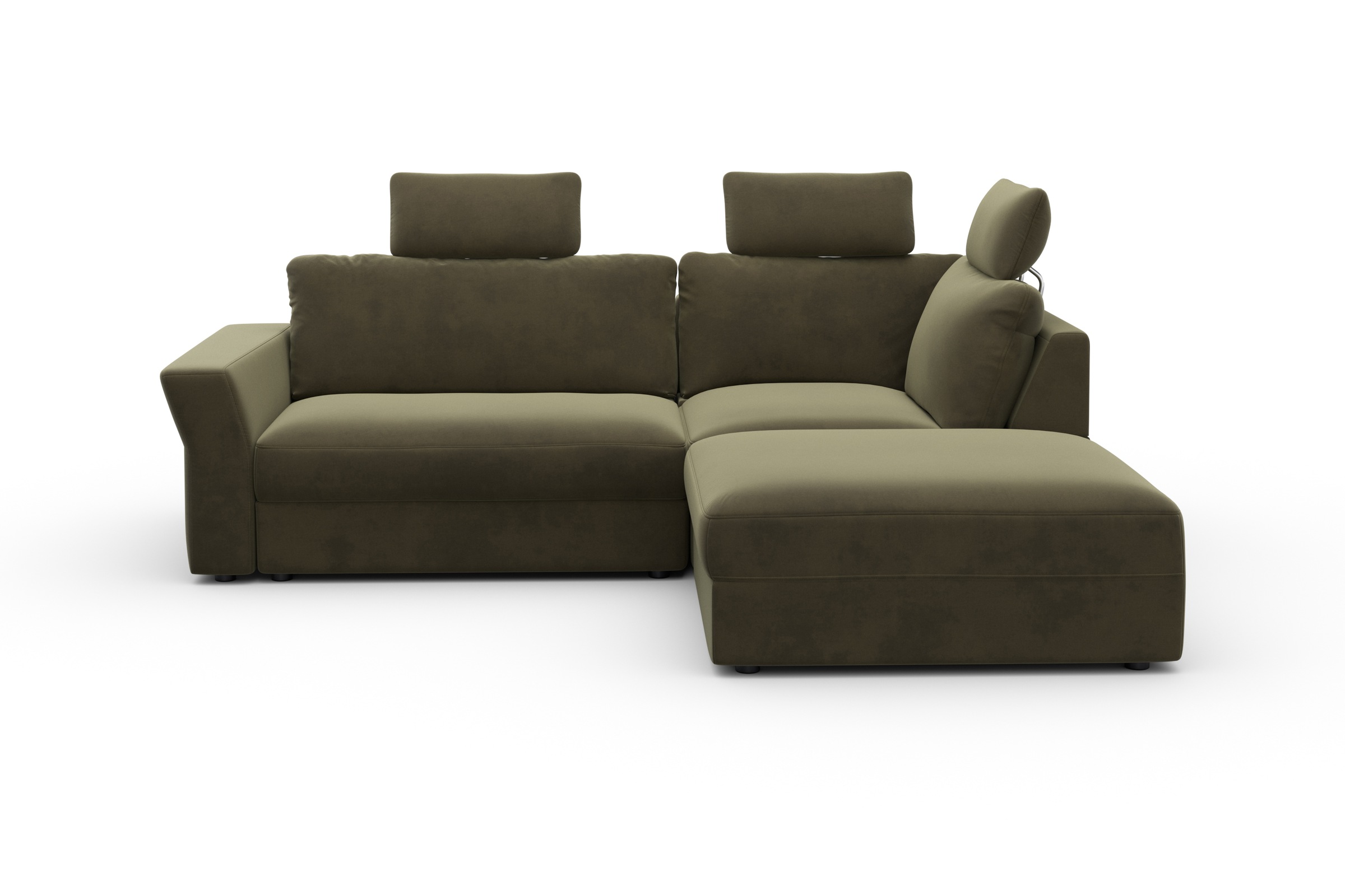 sit&more Ecksofa »Cadabra L-Form«, Breite 243 cm, inklusive Sitztiefenverstellung