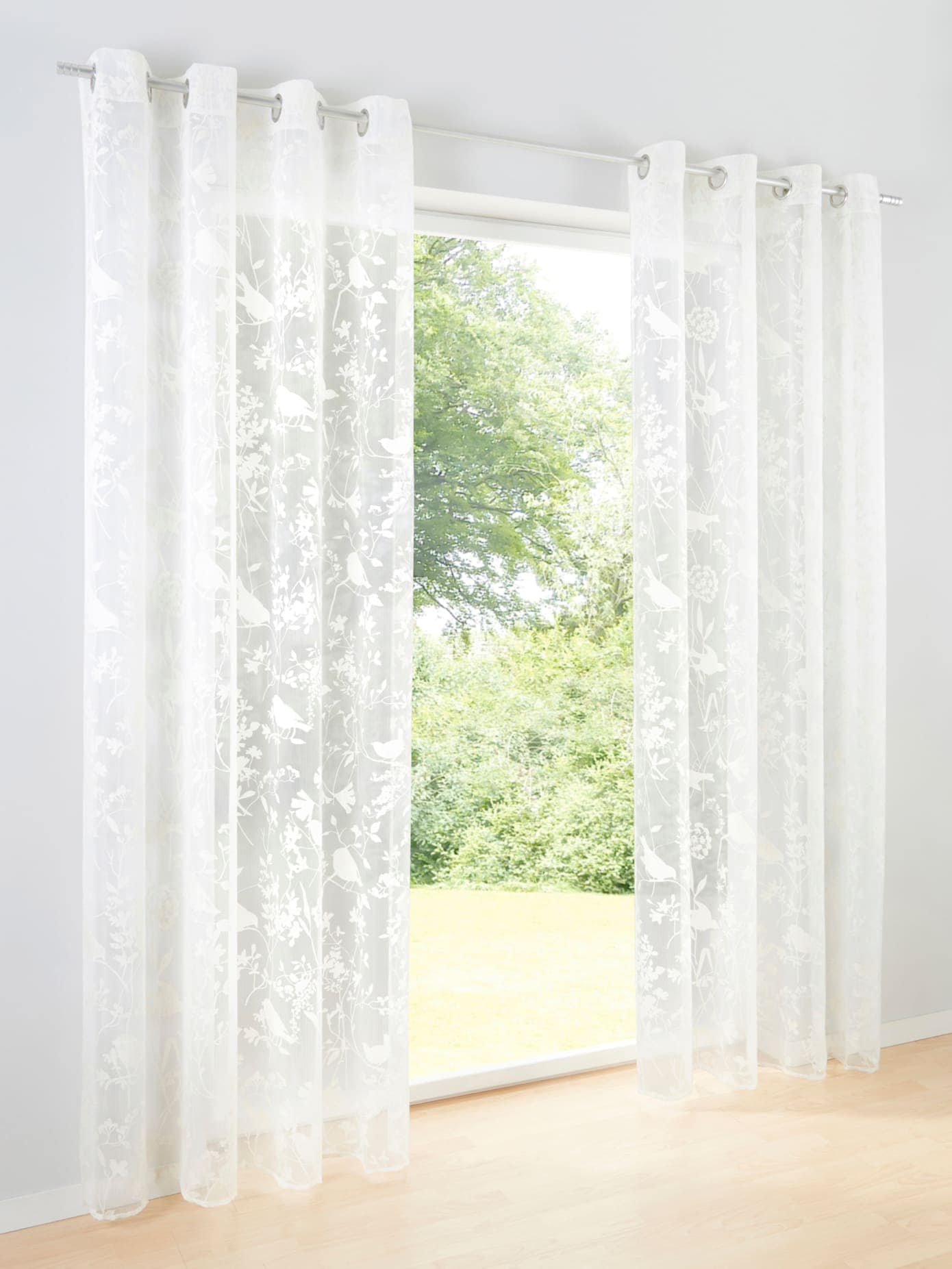 heine home Gardine Ösen 1 Stk. tlg. günstig online kaufen