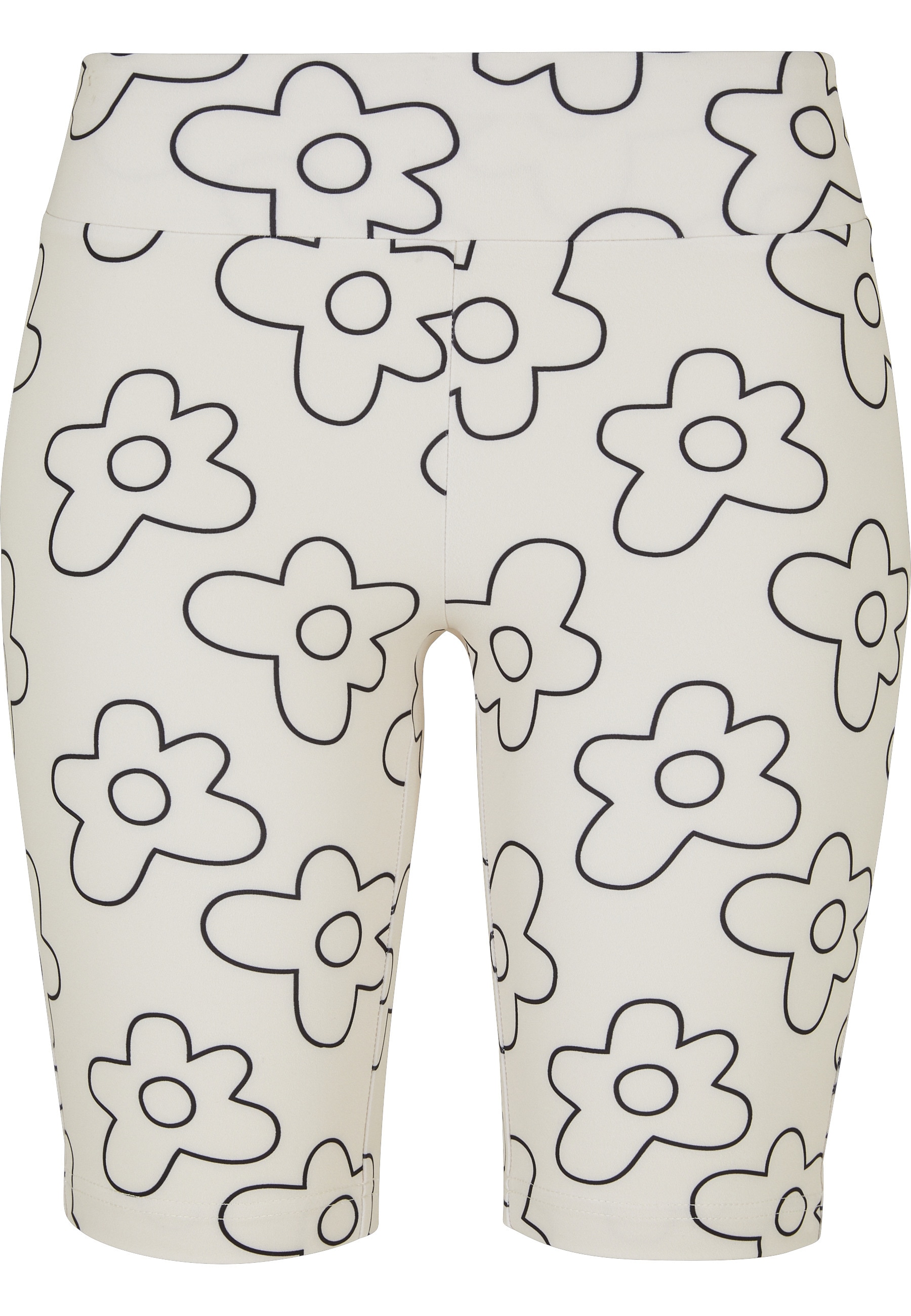 URBAN CLASSICS Fahrradhose "Urban Classics Damen Ladies High Waist AOP Tech Cycle Shorts"