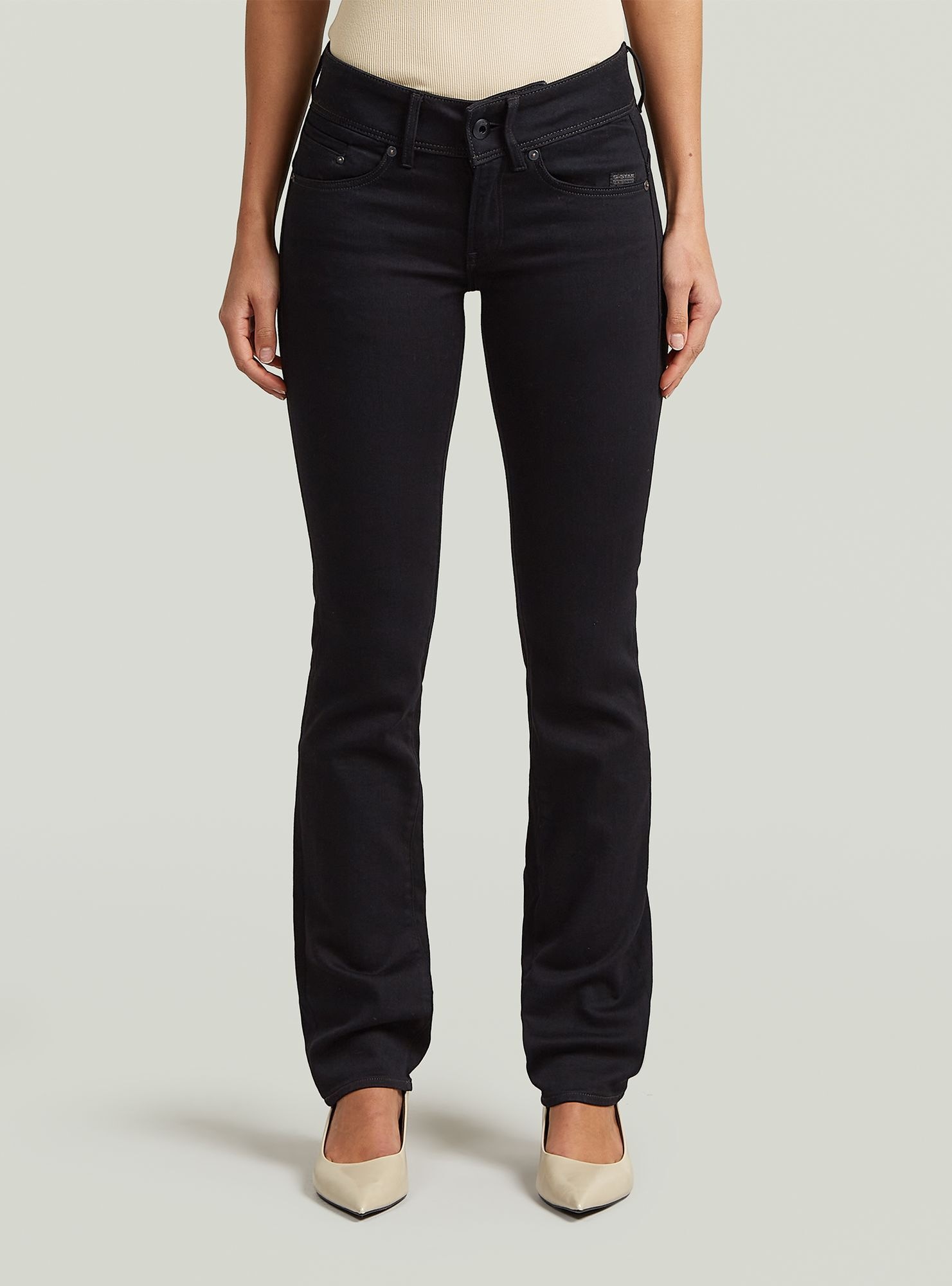 G-STAR 5-Pocket-Jeans "Midge Slim Straight Jeans" günstig online kaufen