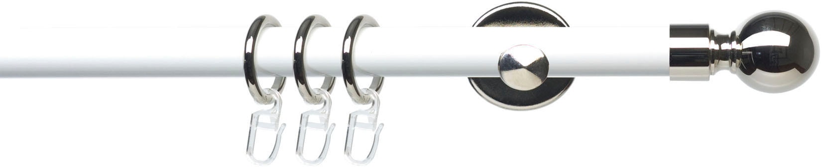 Liedeco Gardinenstangenhalter "Auflageträger, Träger 1-läufig für 20 mm Sta günstig online kaufen