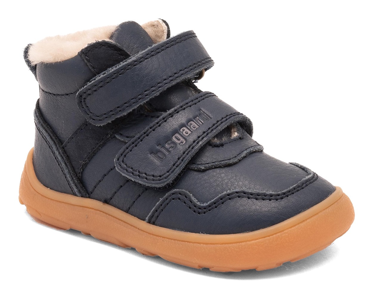 Bisgaard Barfußschuh "barefoot becky lamb" Winterboots mit Lammfell, Größenschablone zum Download