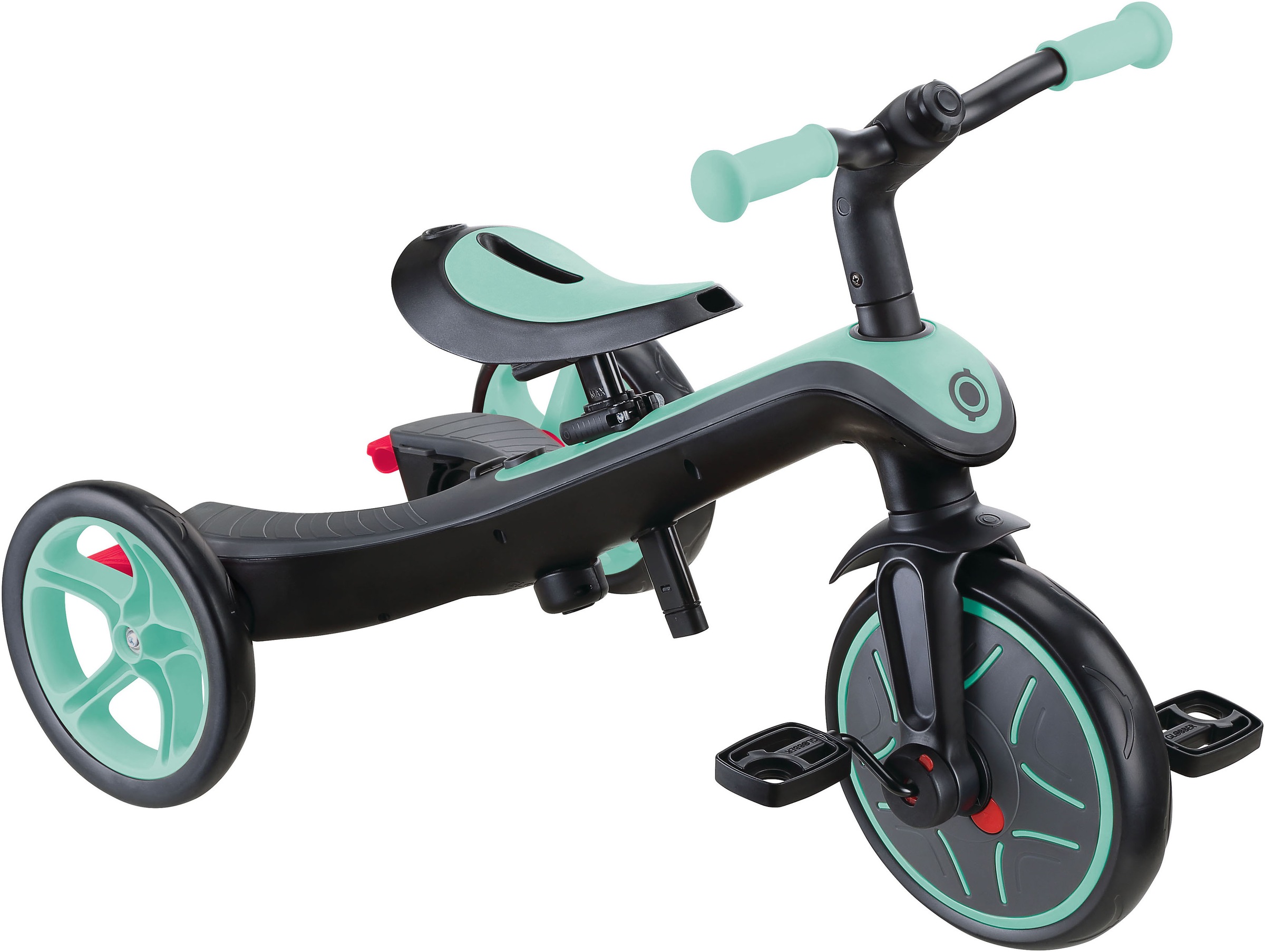 Dreirad GLOBBER "EXPLORER TRIKE 4in1", coral pink, Dreiräder, Kinder 3