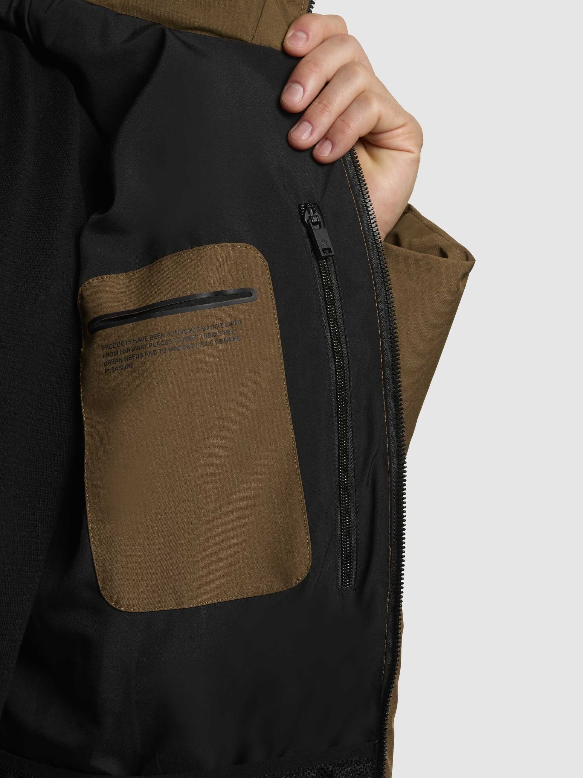 khujo Steppjacke »WESH2«, mit Kapuze