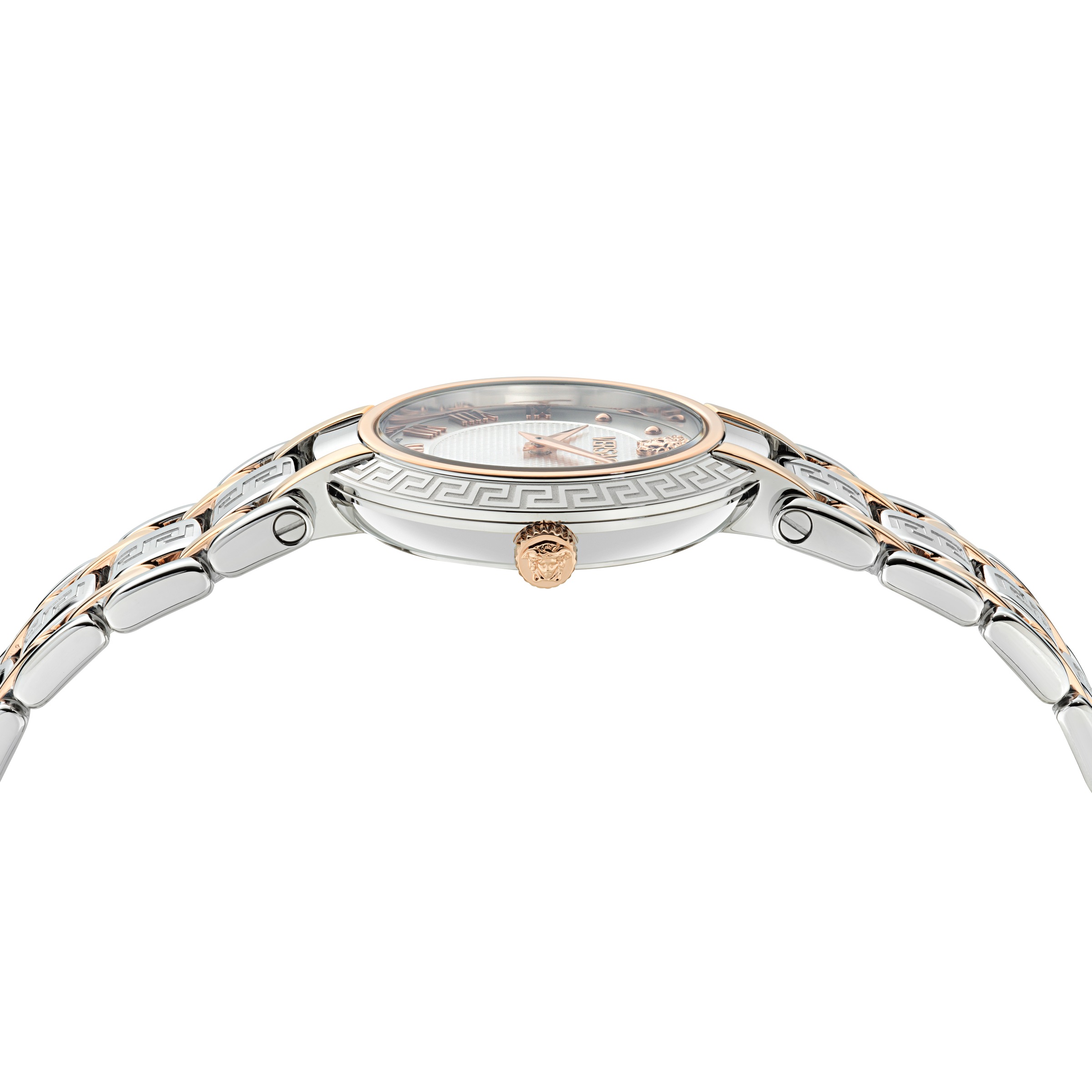 Versace Quarzuhr »ANTLIA« Armbanduhr, Damenuhr, Swiss Made, Edelstahlarmband, analog