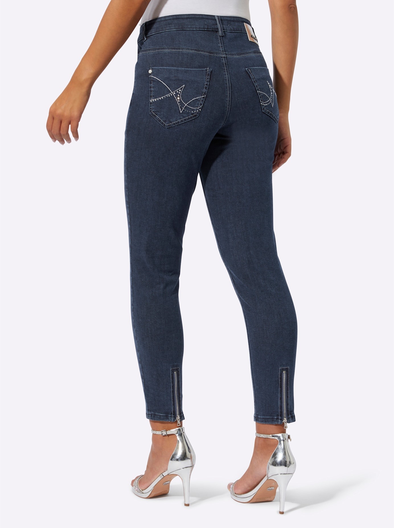 Creation L Women's 7/8 Jeans Blue 36 3