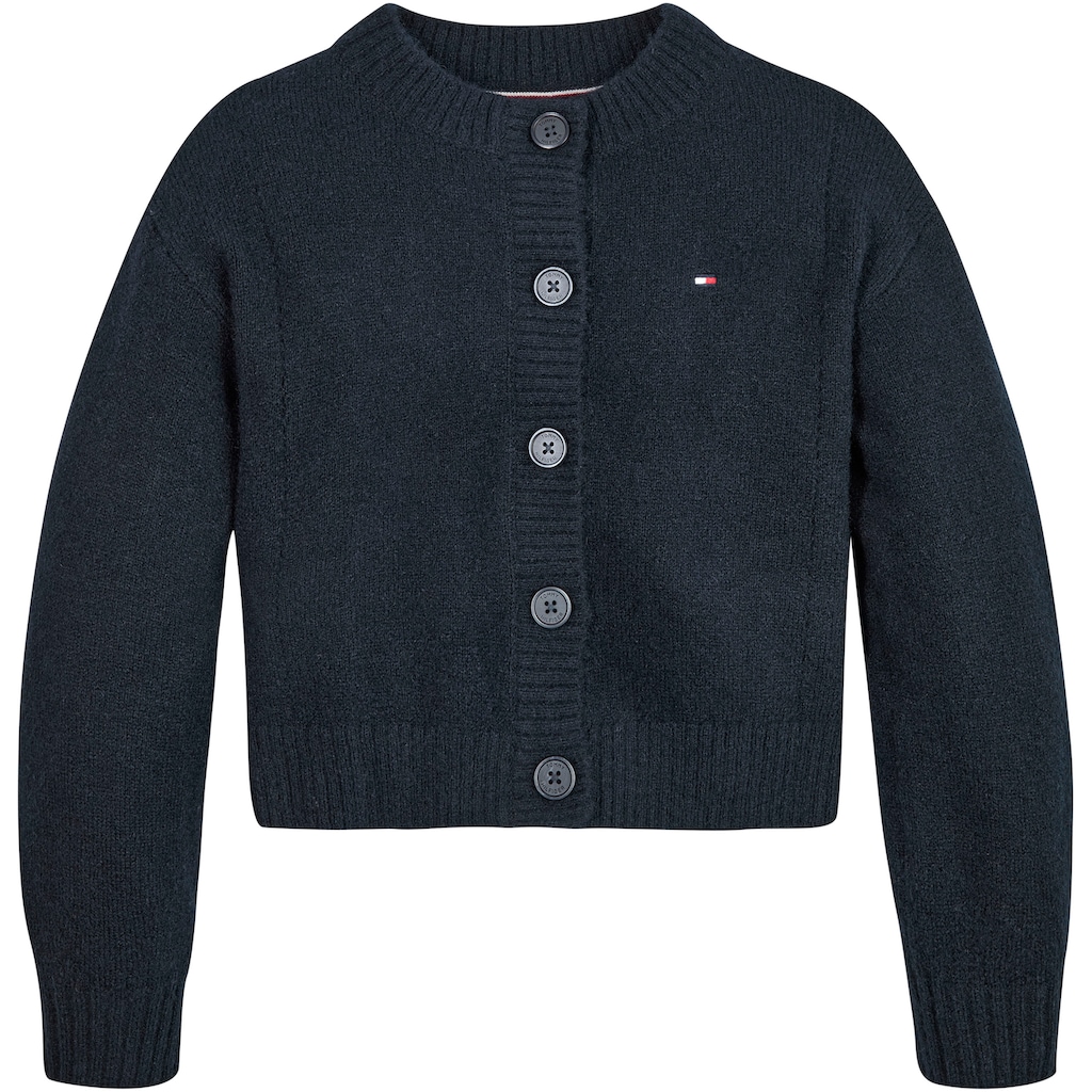 Tommy Hilfiger Strickjacke »TOMMY POINTELLE CARDIGAN«