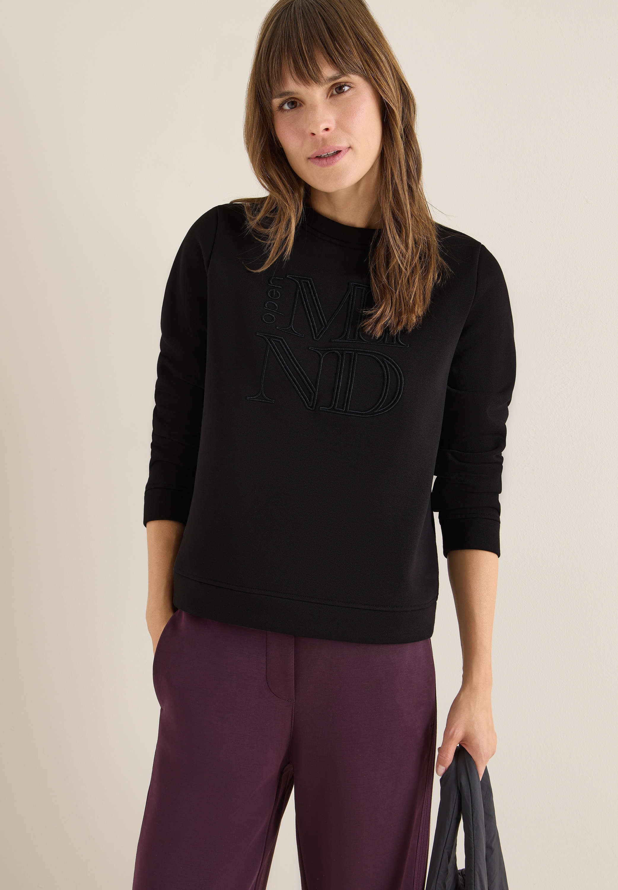 Cecil Sweatshirt , mit Stickerei
