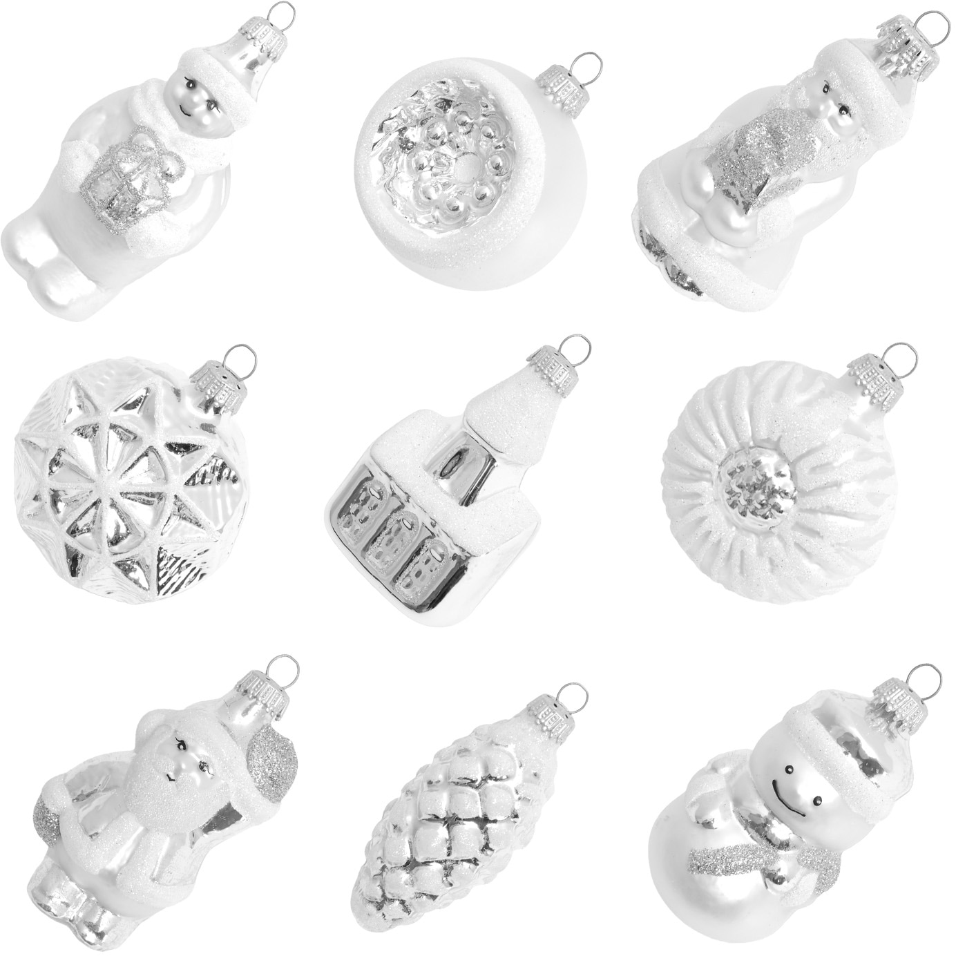 Krebs Glas Lauscha Christbaumschmuck "KGL03402" Formen- & Figuren-Set aus G günstig online kaufen