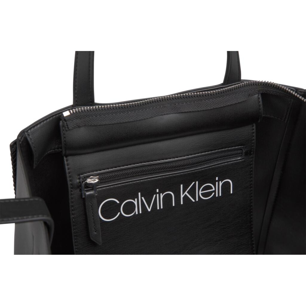 Calvin Klein Shopper »MELLOW TOTE«, mit silberfarbenen Details