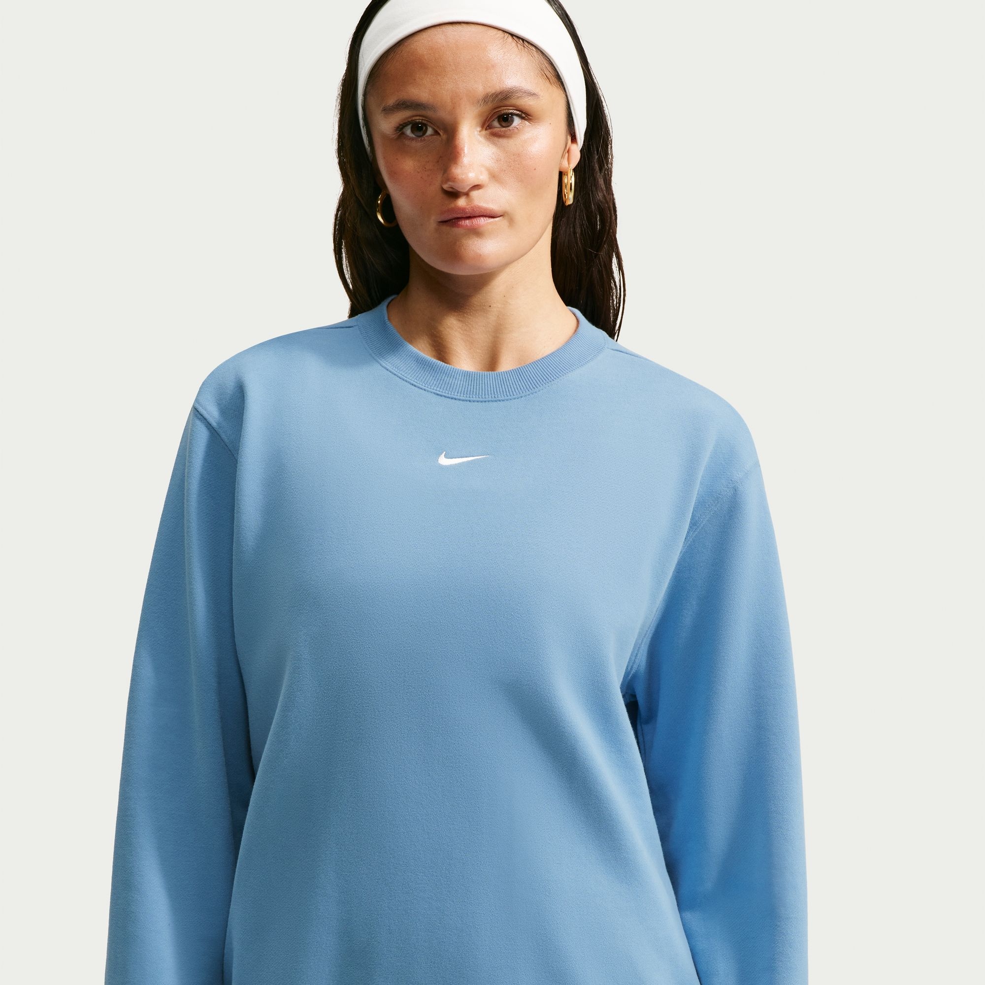 Nike Sportswear Sweatshirt »W NK STDO FLC LW STD CREW«, mit Rundhalsausschnitt, aus angerauter Sweatware, in normaler Länge
