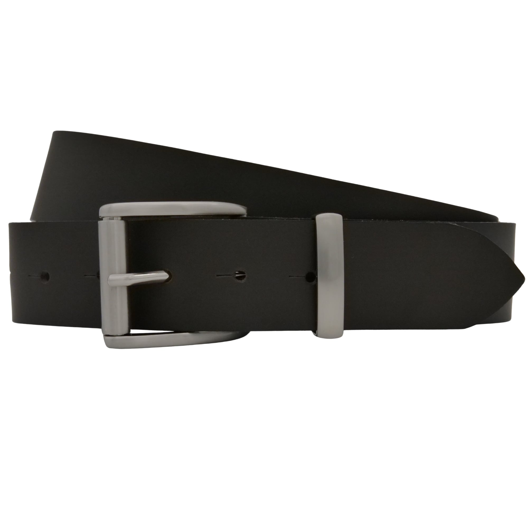 Ledergürtel ANNAMATONI "AnnaMatoni Herren Ledergürtel Zeitloses Design Gürtel 4cm breit", Herren, Gr. TW80 - 95cm Gesamtlänge, mokka 690, 100% Leder, Gürtel Ledergürtel