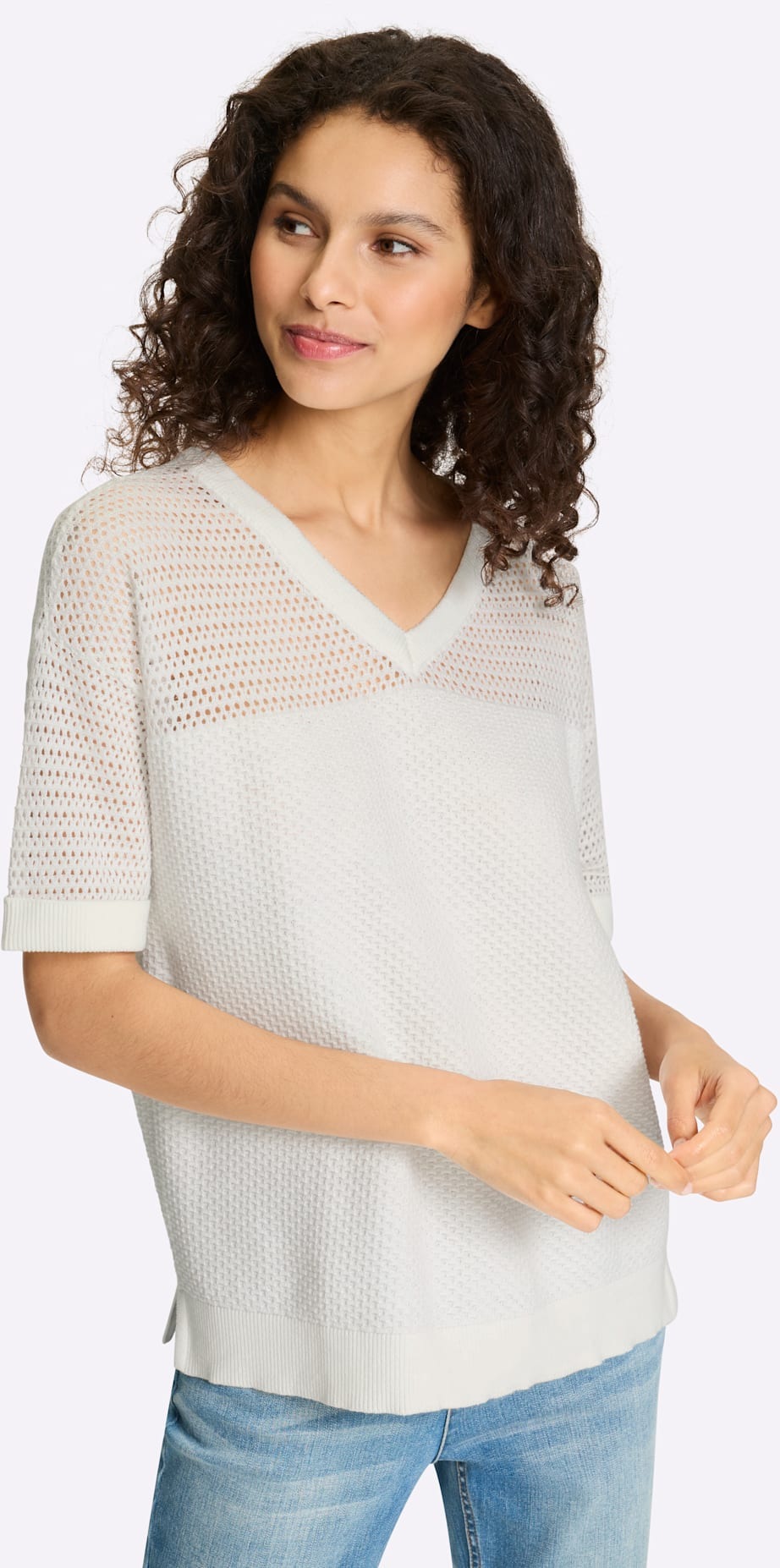 heine Ajourpullover "Pullover" günstig online kaufen