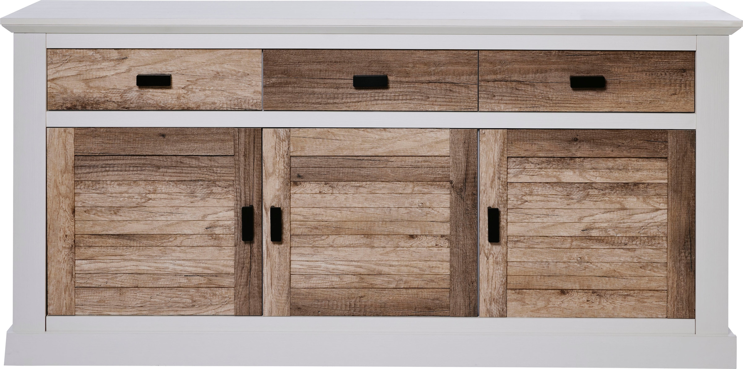 Jahnke Sideboard "HAMPTON SB 160" 1 tlg. Sideboard, Landhausstil, 3 Schubla günstig online kaufen