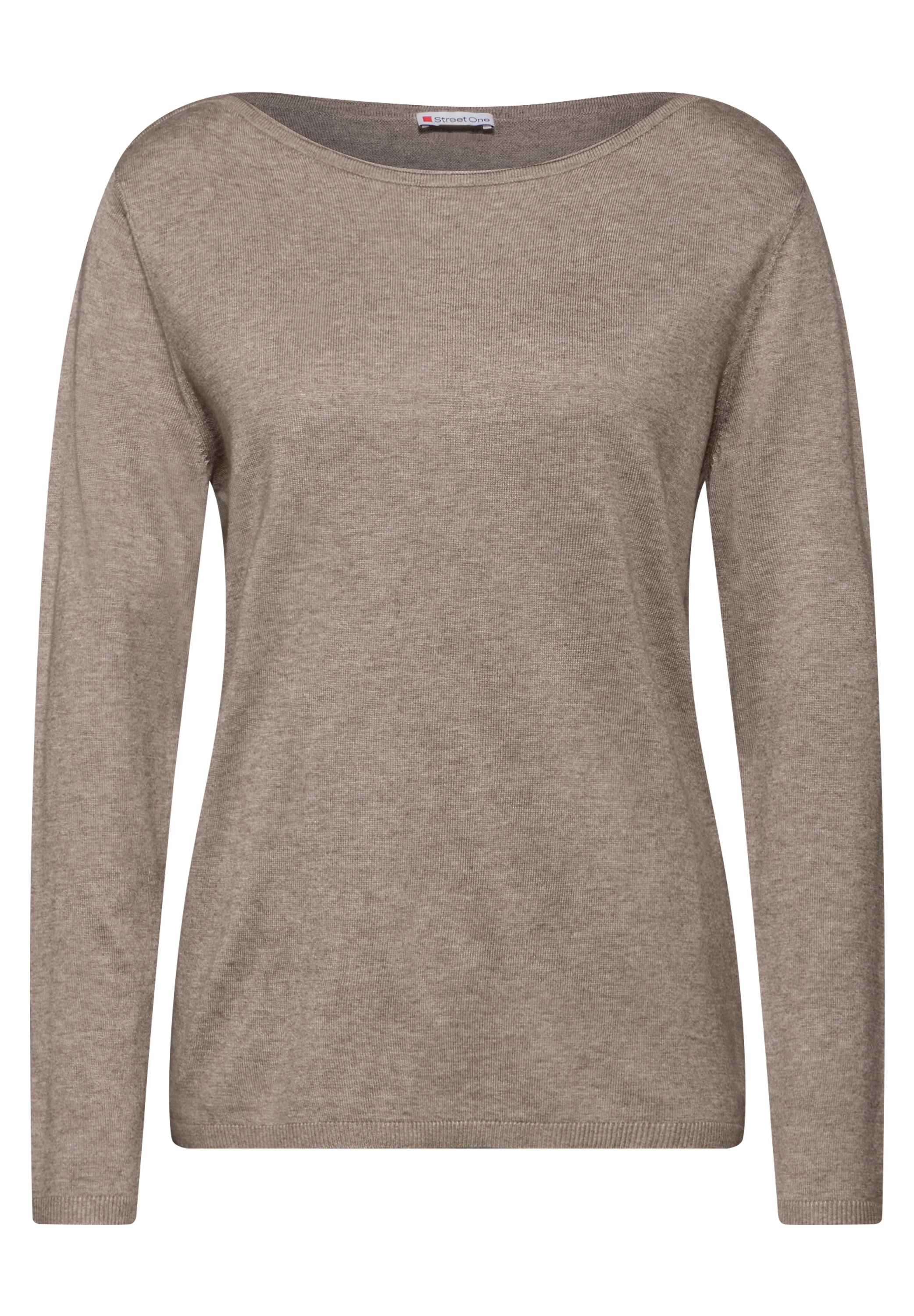STREET ONE Strickpullover, mit U-Boot-Ausschnitt