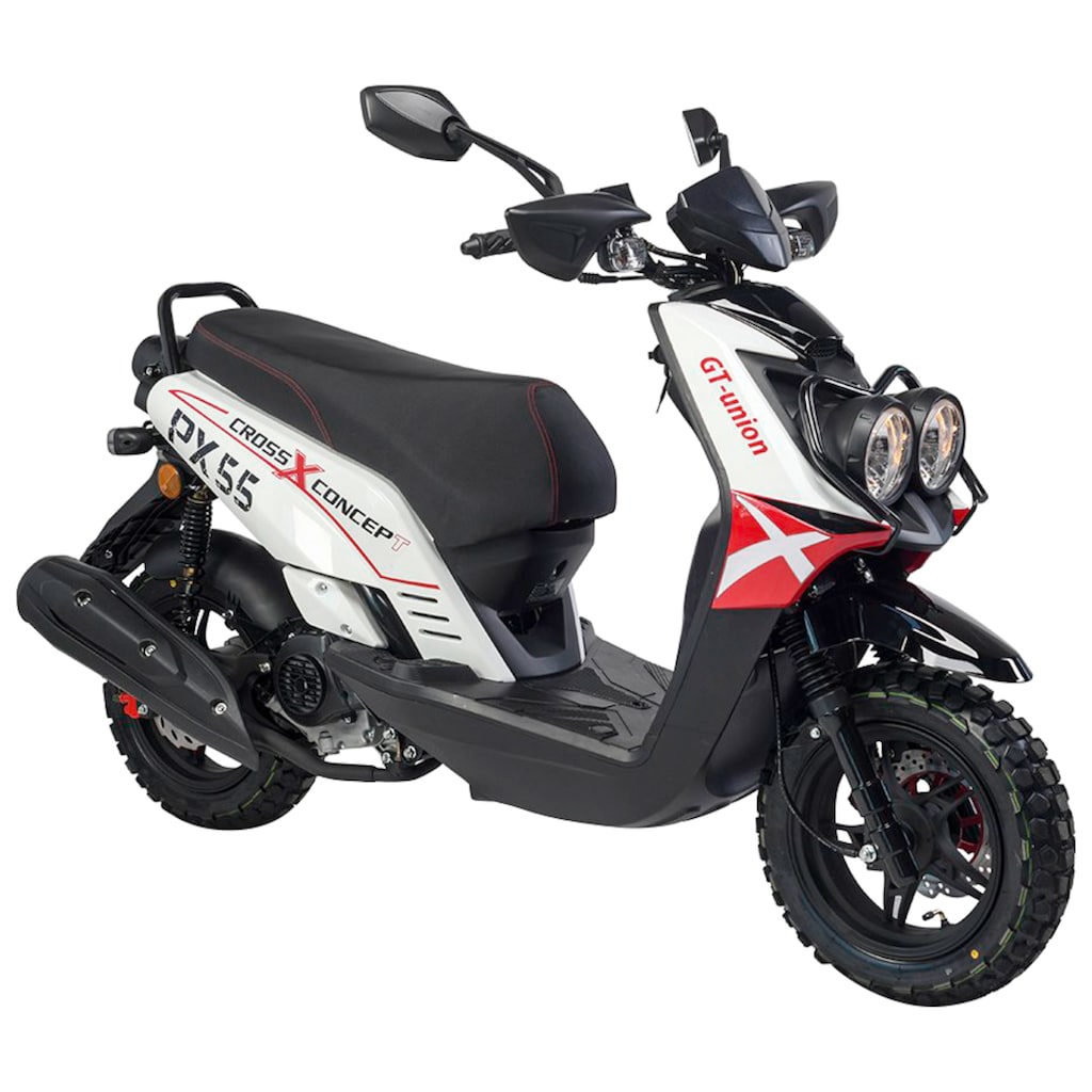 GT UNION Motorroller »PX 55 Cross-Concept«, 50 cm³, 45 km/h, Euro 5, 3 PS