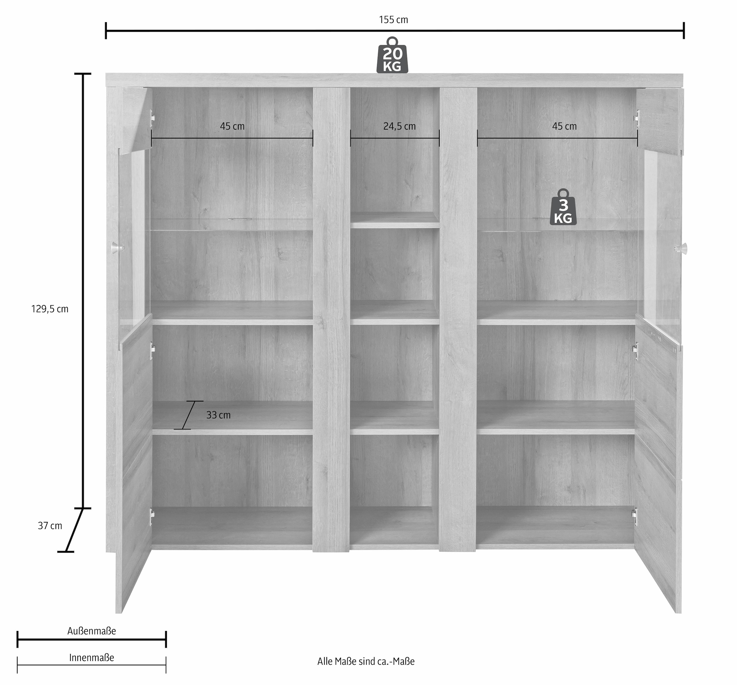 Helvetia Highboard »Larona« BAUR 