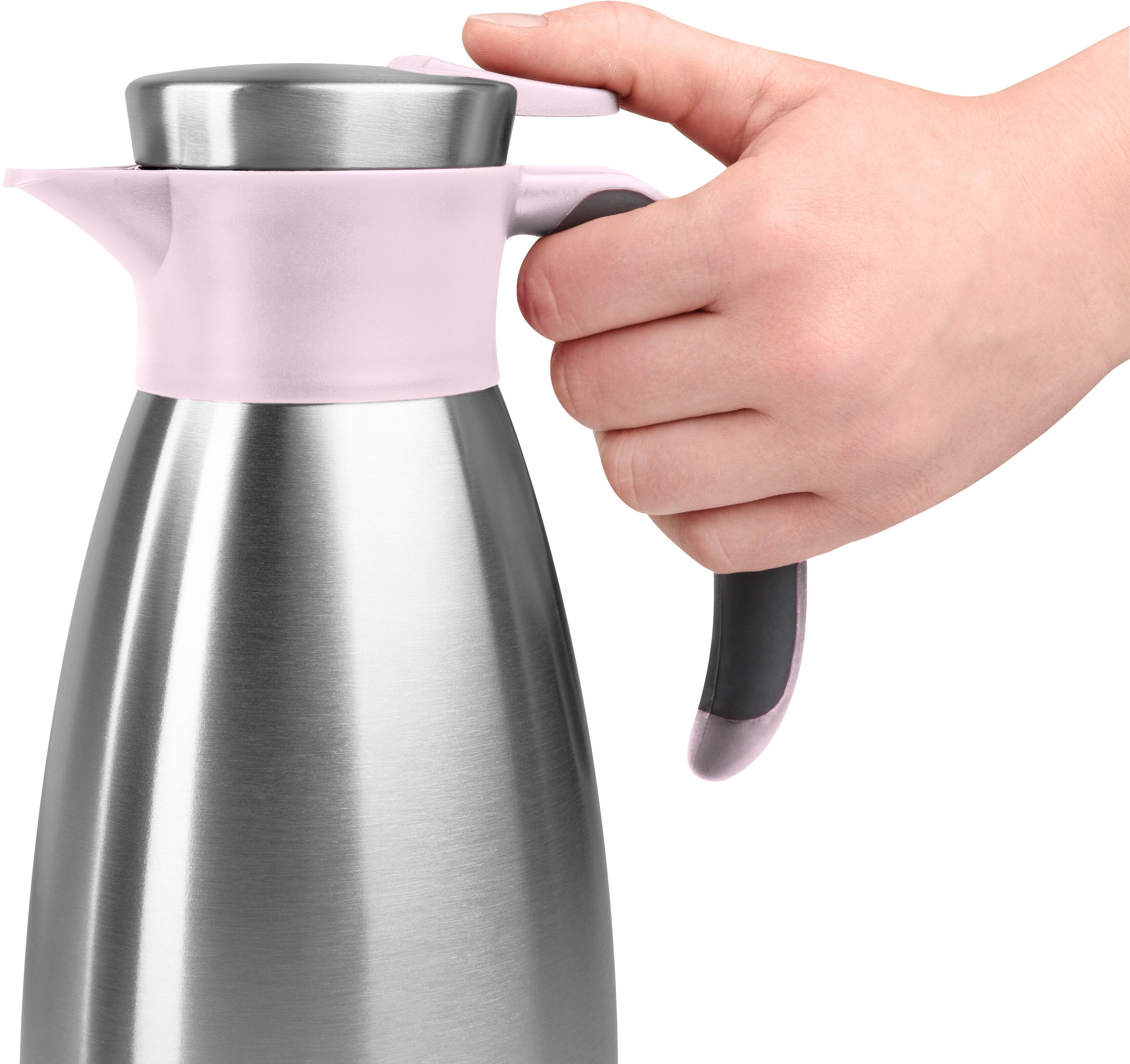 Emsa Isolierkanne "Soft Grip" 1,5 l 1 Stk. tlg. Quick Tip Verschluss, rutsc günstig online kaufen